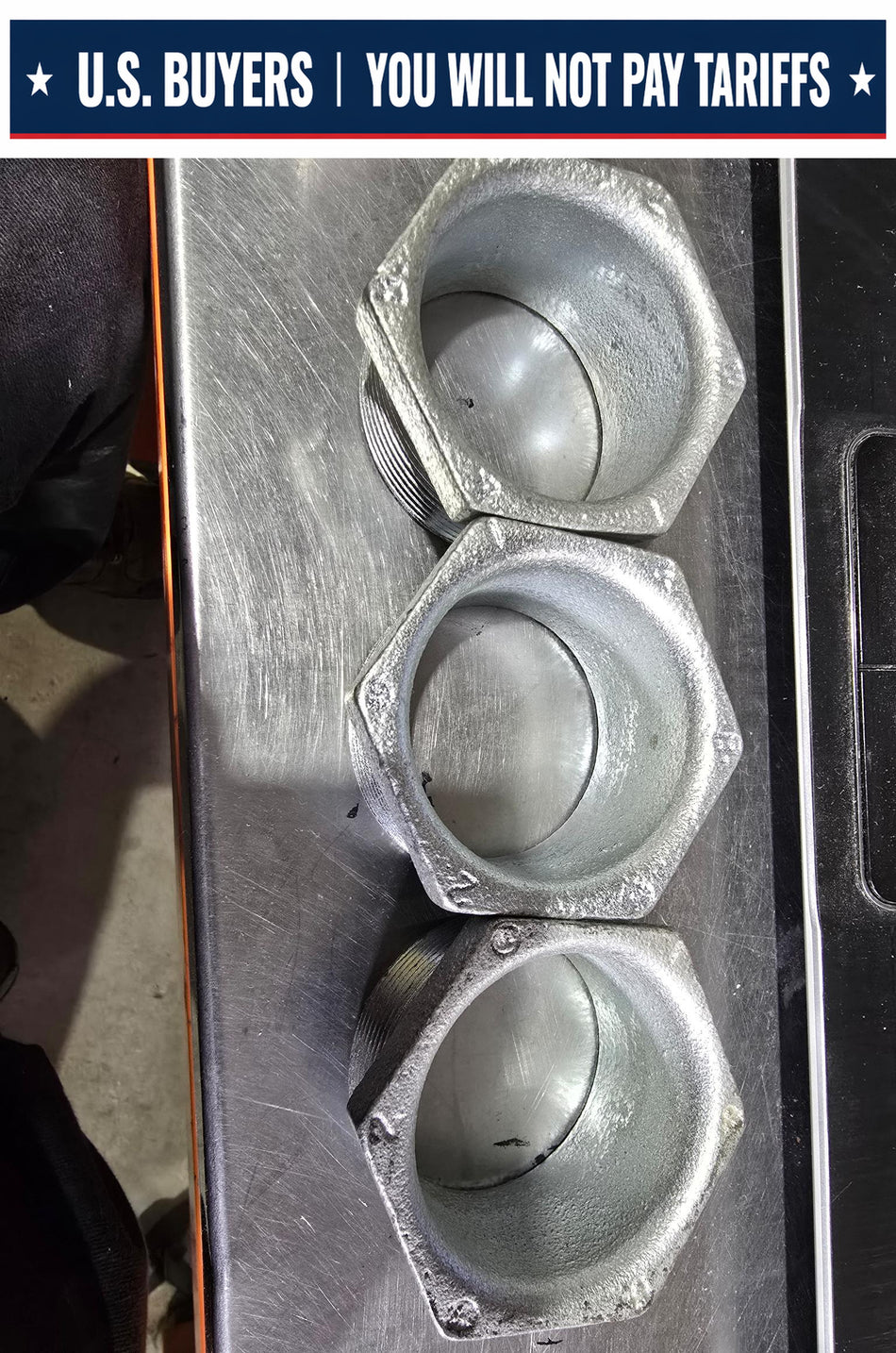 T&B  2" Non-Insulated Chase Nipple (LOT OF 3)