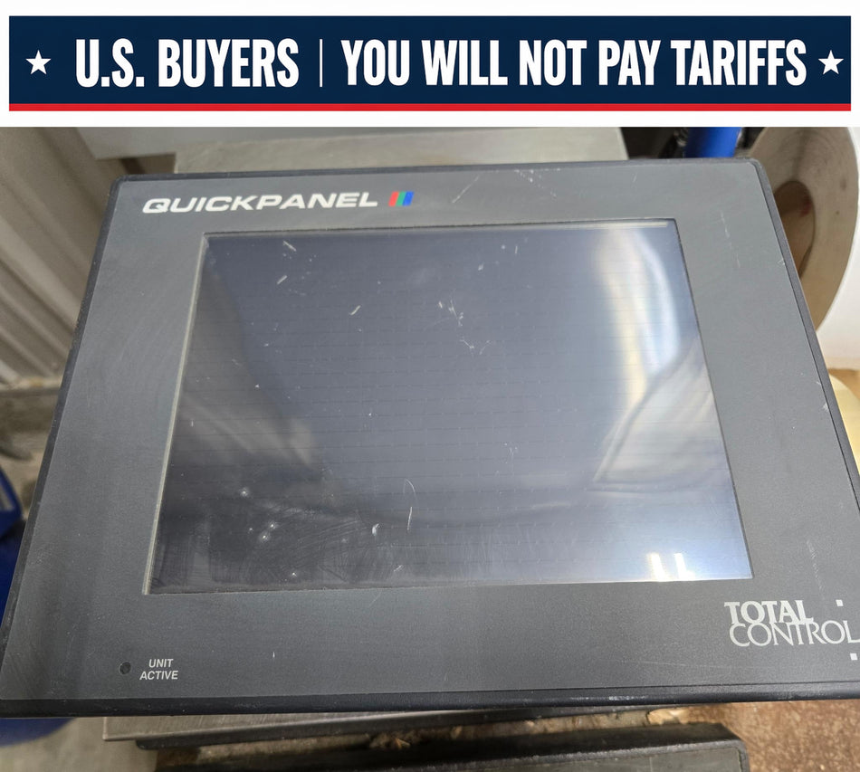 TOTAL CONTROL QUICKPANEL QPI-21100-S2P SERIES:A, QPI-ABD-201, (USED)
