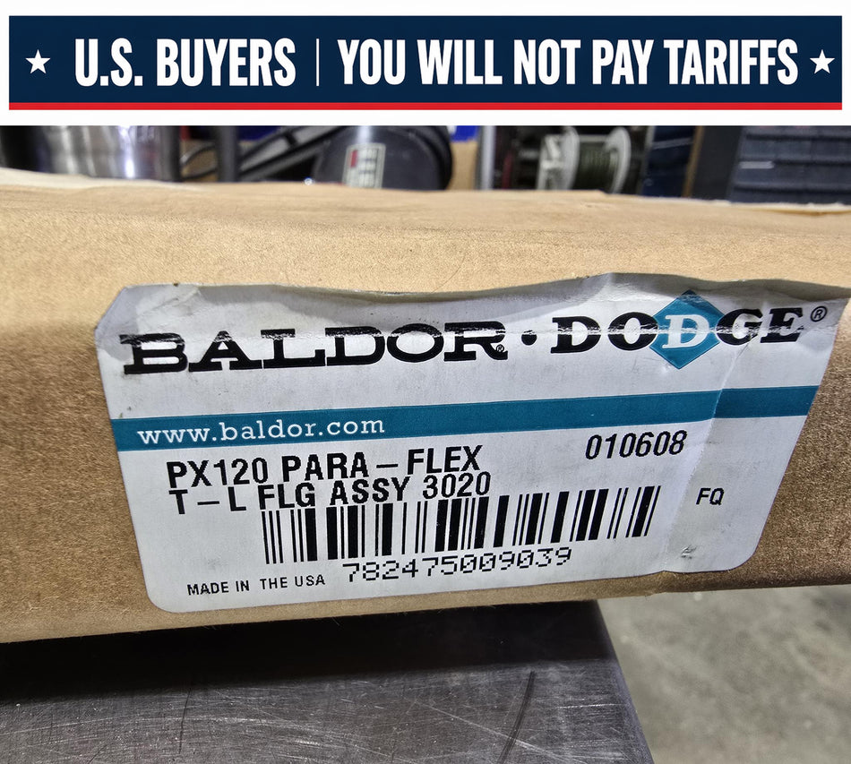Dodge PX120 PARA-FLEX TAPER-LOCK FLG ASSY 3020, 010608