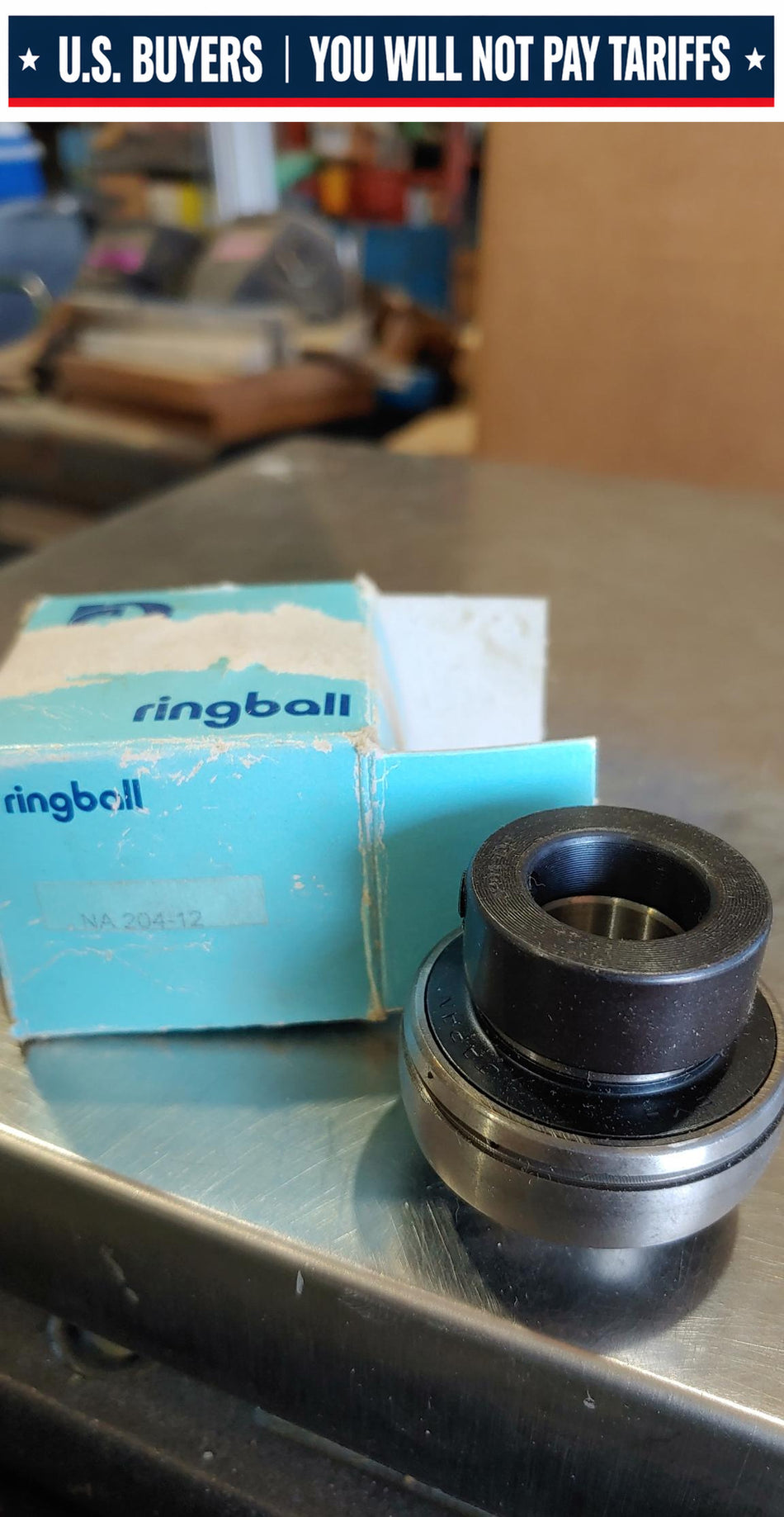 NA 204 12 INSERT BEARING ; 3/4INX1.8504INX1.7126IN