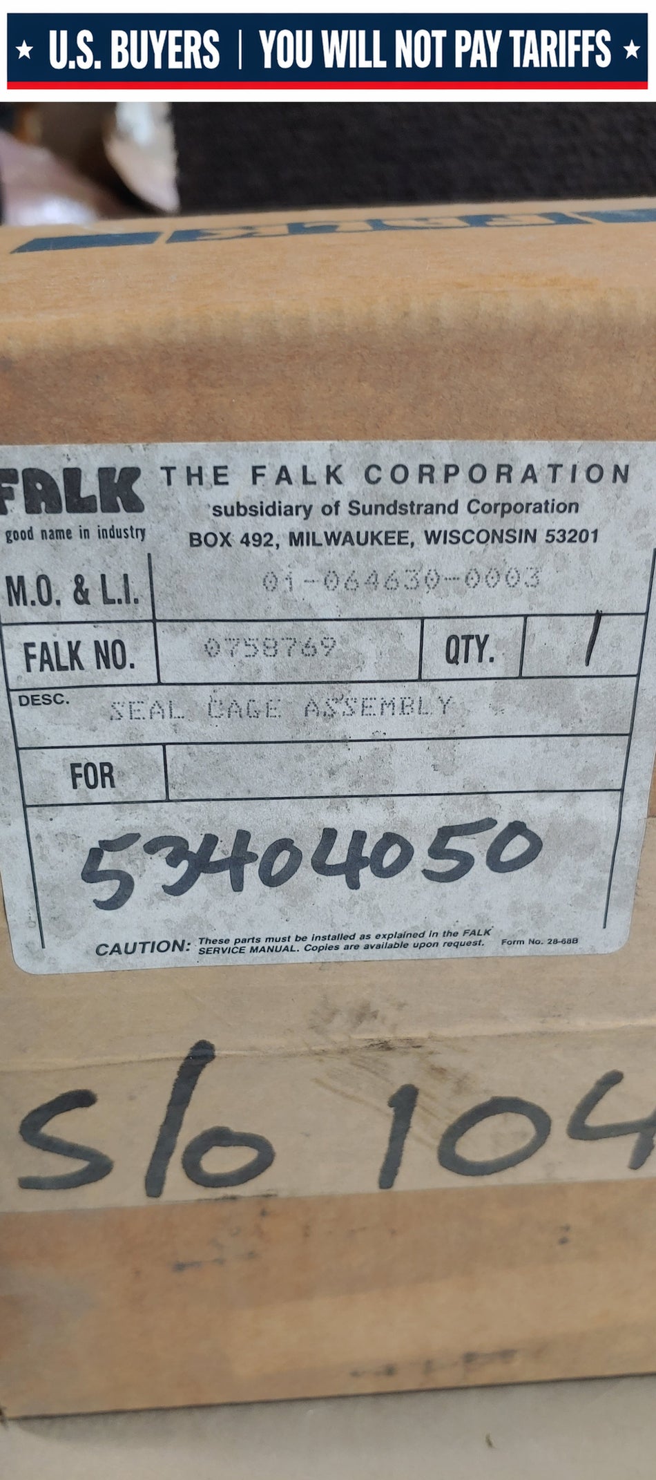 Falk Seal Cage Assembly 0758769