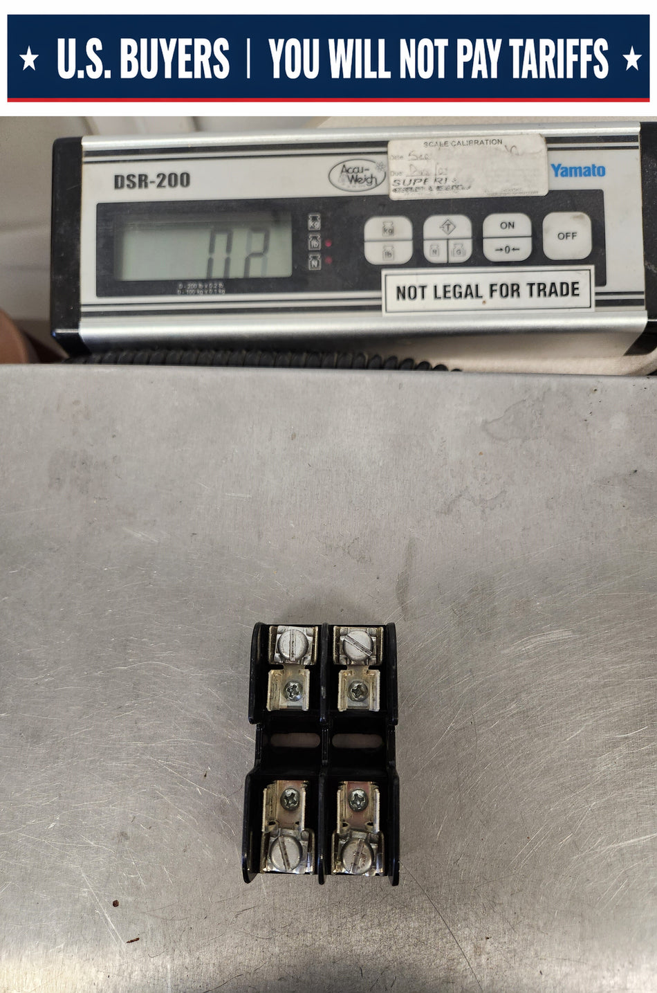 2 Pole Fuse Holder Gould Shawmut - 30322 - 600V - 30A