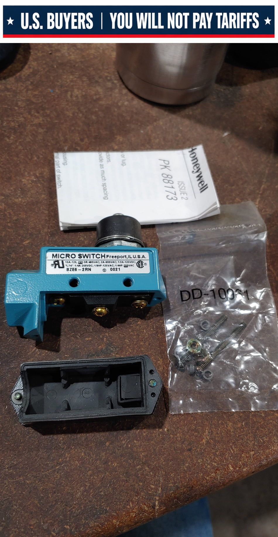 HONEYWELL MICROSWITCH BZE6-2RN