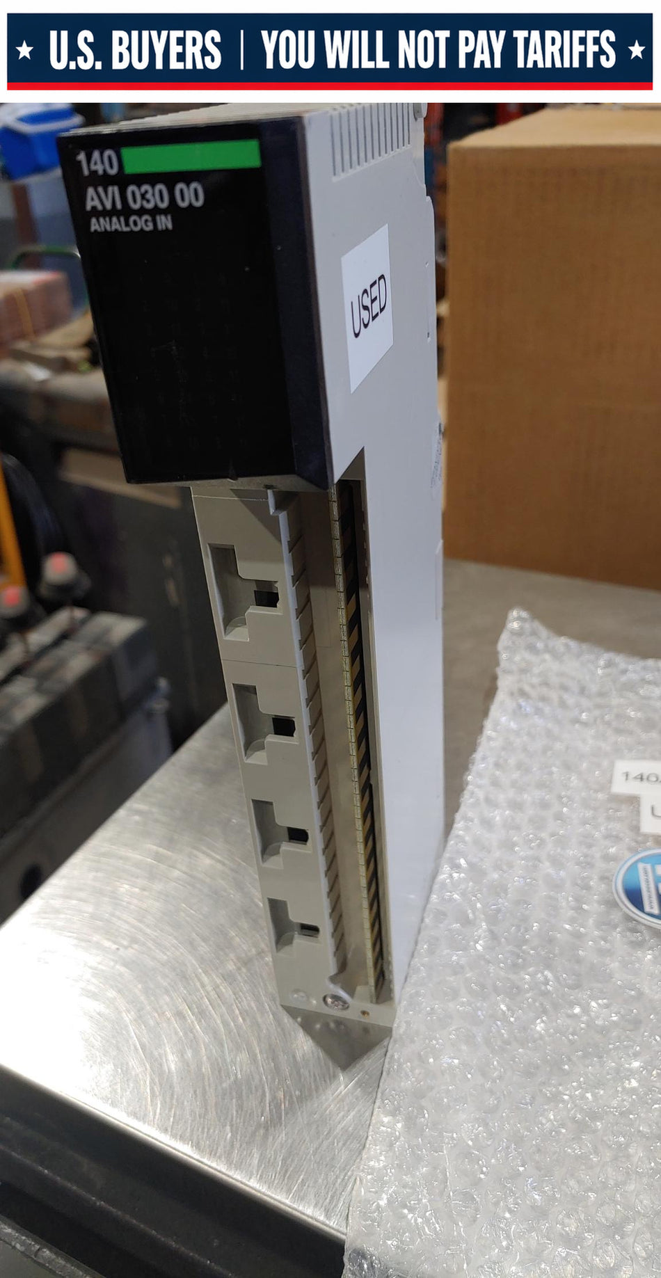 Schneider Electric 140AVI03000 ANALOG INPUT MODULE