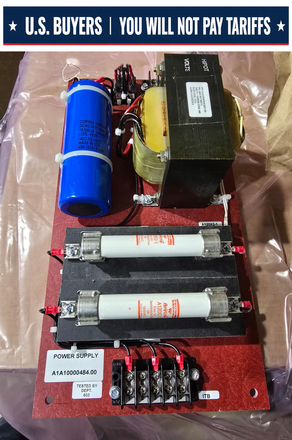 SIEMENS ROBICON A1A10000484.00 POWER SUPPLY
