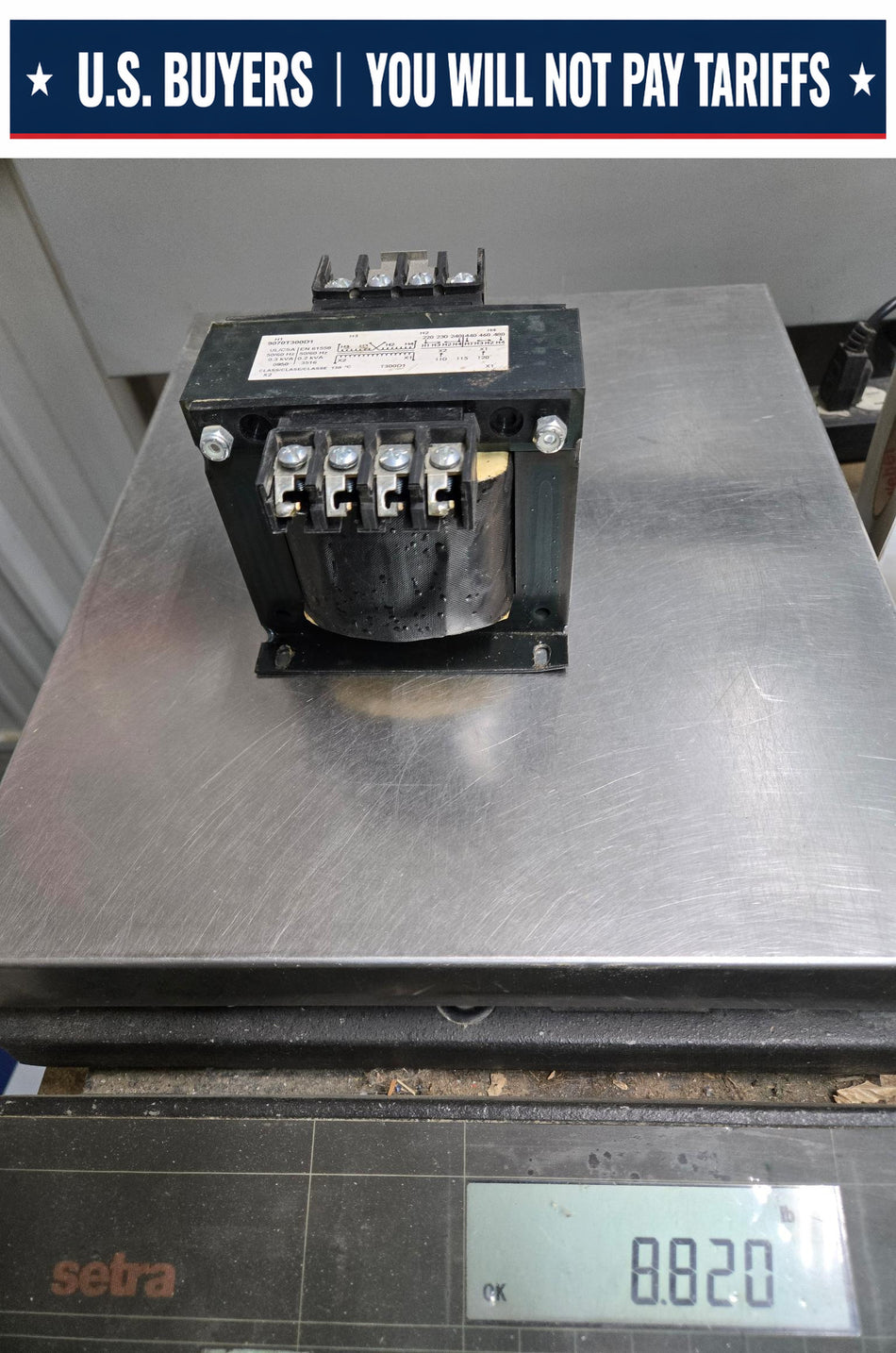 Square D 9070T300D1 CONTROL TRANSFORMER - 300 VA