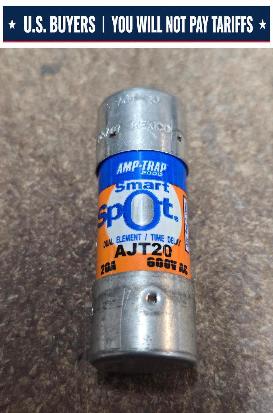 AJT20 Smart Spot Amp Trap Dual Element/ Time Delay Fuse