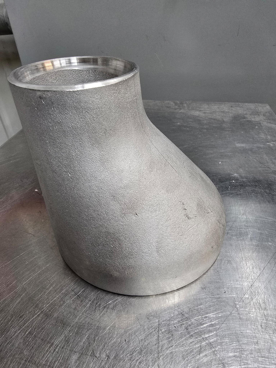 Schulz 4" X 2" Eccentric Reducer Schedule 10 304/304L-S Butt Weld Pipe Fitting