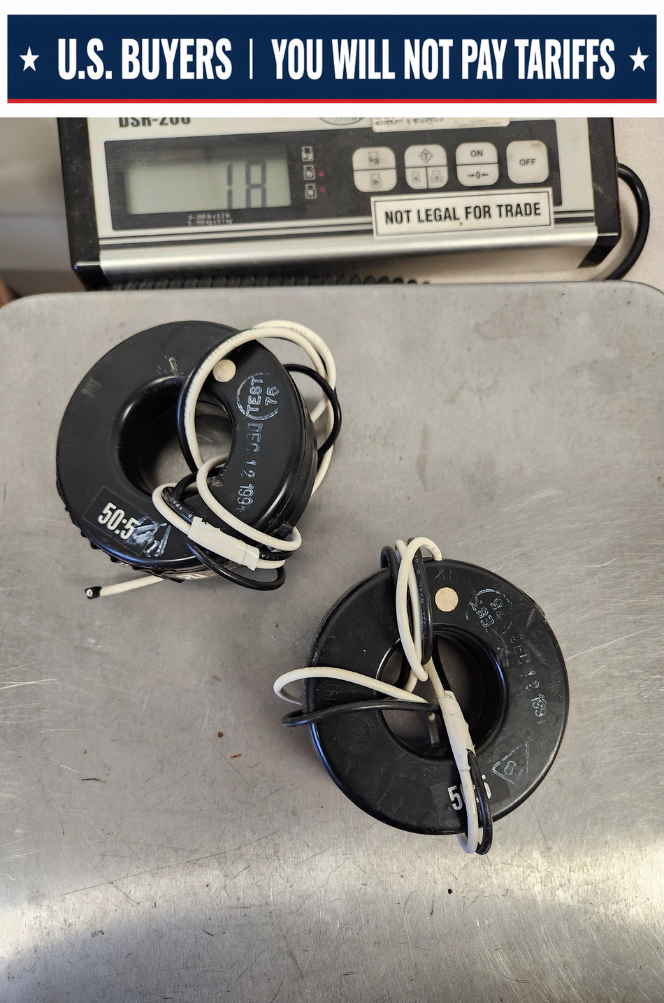 Crompton Intruments Current Transformer - 5RL-500, 50:5 ratio