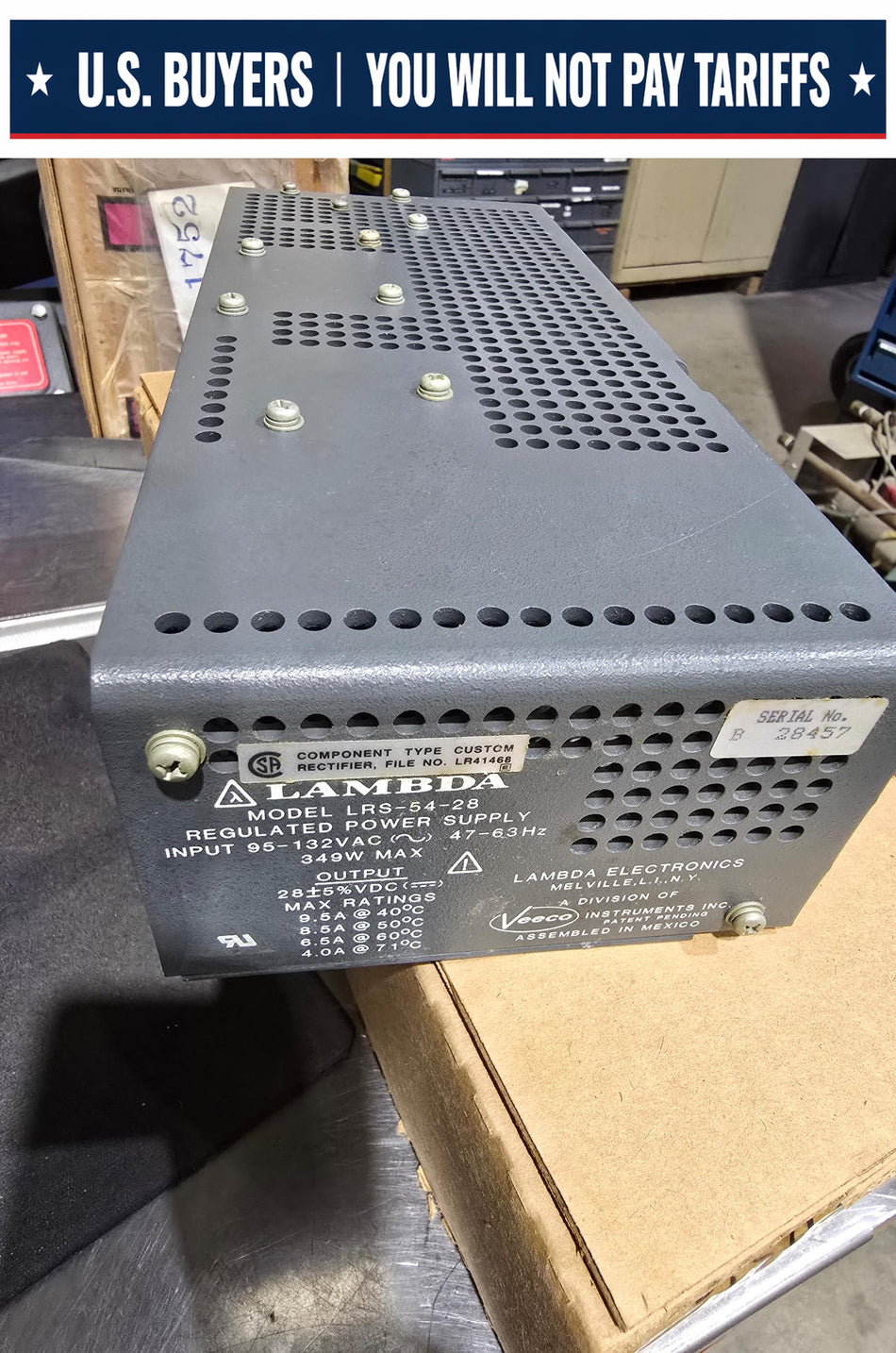 Lambda LRS-54-28 Regulated Power Supply