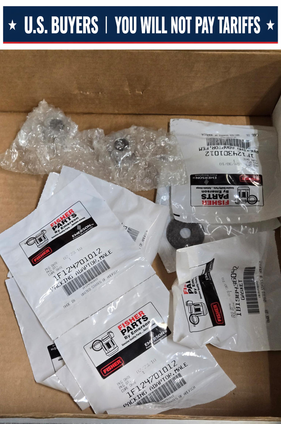 Fisher Control Valve 2 Inch Type 600/1500 RF D Body Repair Kit - Gildwood - RDXCNTM262