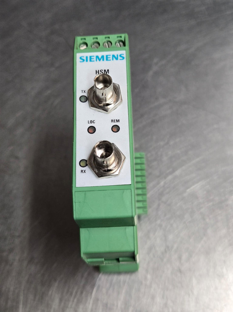 Siemens Moore APACS+ QUADLOG FIBER OPTICS HSM 16804-44