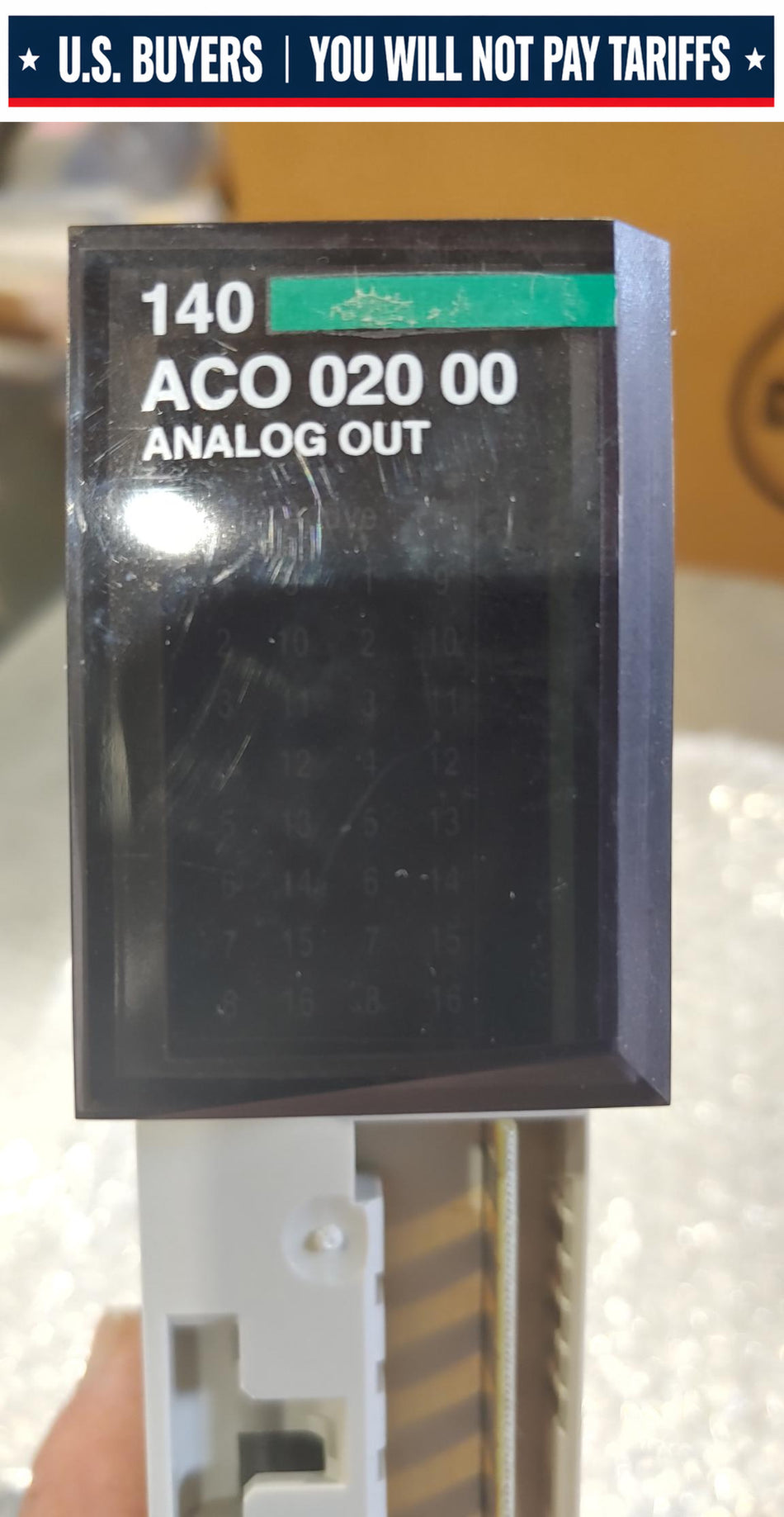 Schneider Electric 140ACO02000 ANALOG OUTPUT MODULE