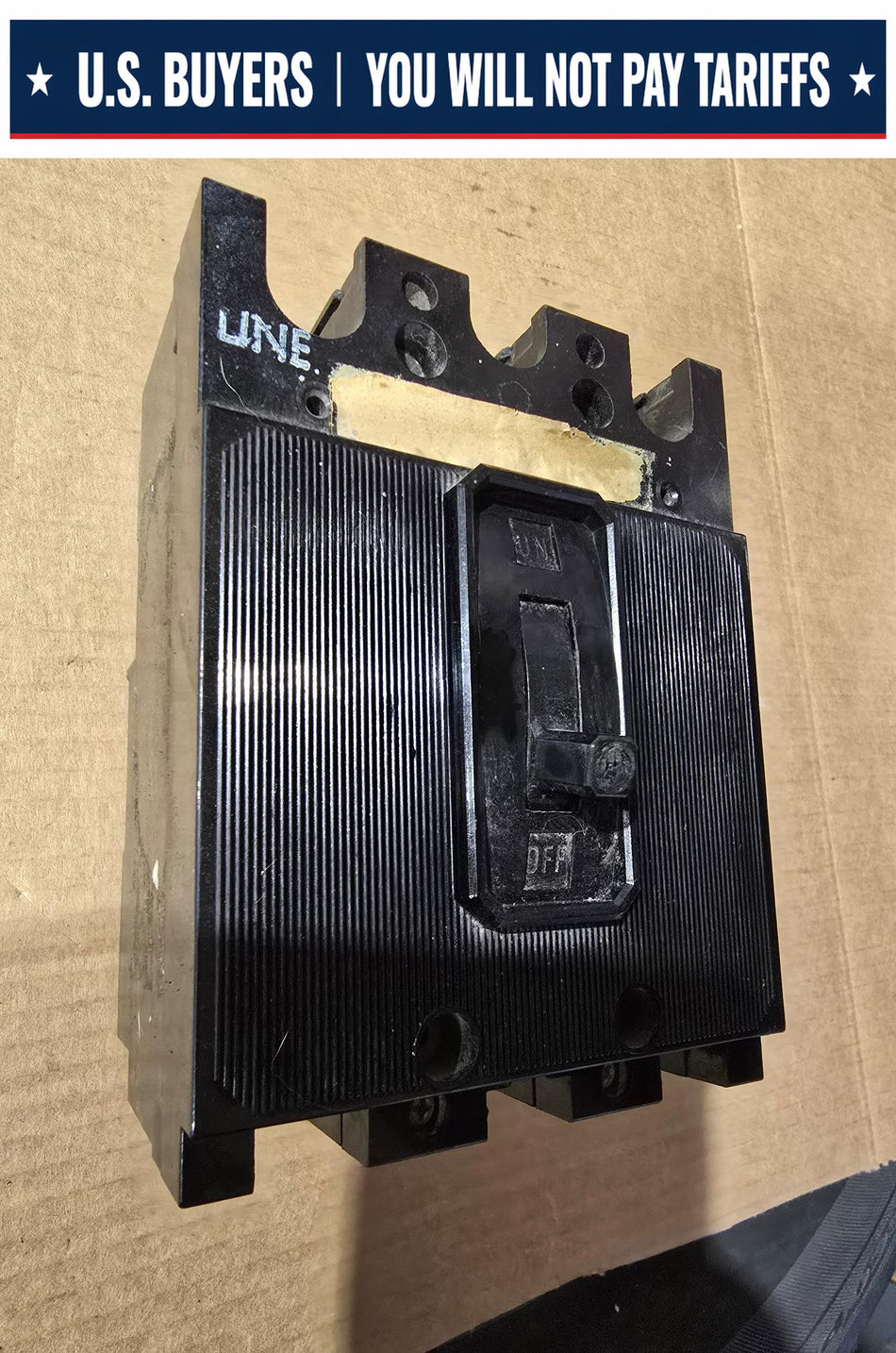 ITE TYPE ET, EH FRAME  15A Breaker (USED MISSING LABELS)