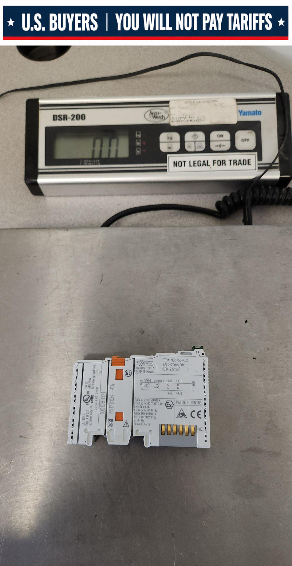 WAGO 750-452, 2-channel analog input