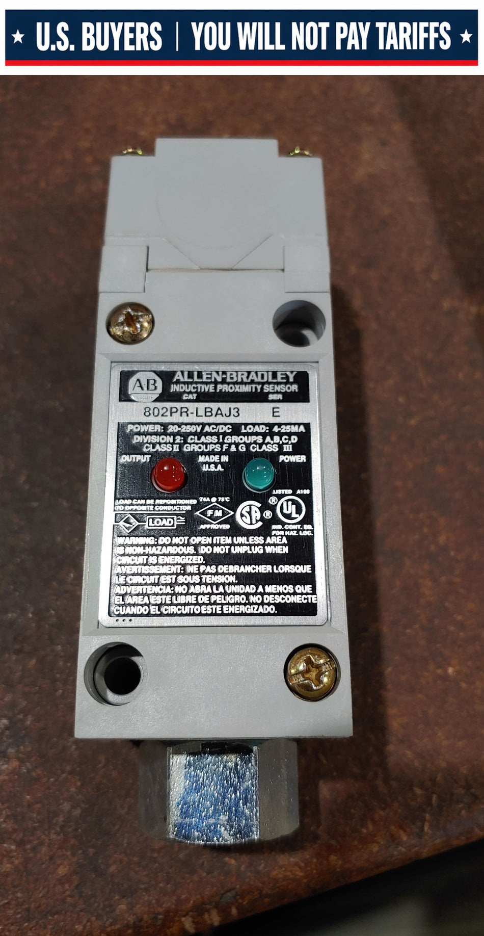 Allen-Bradley 802PR-LBAJ3