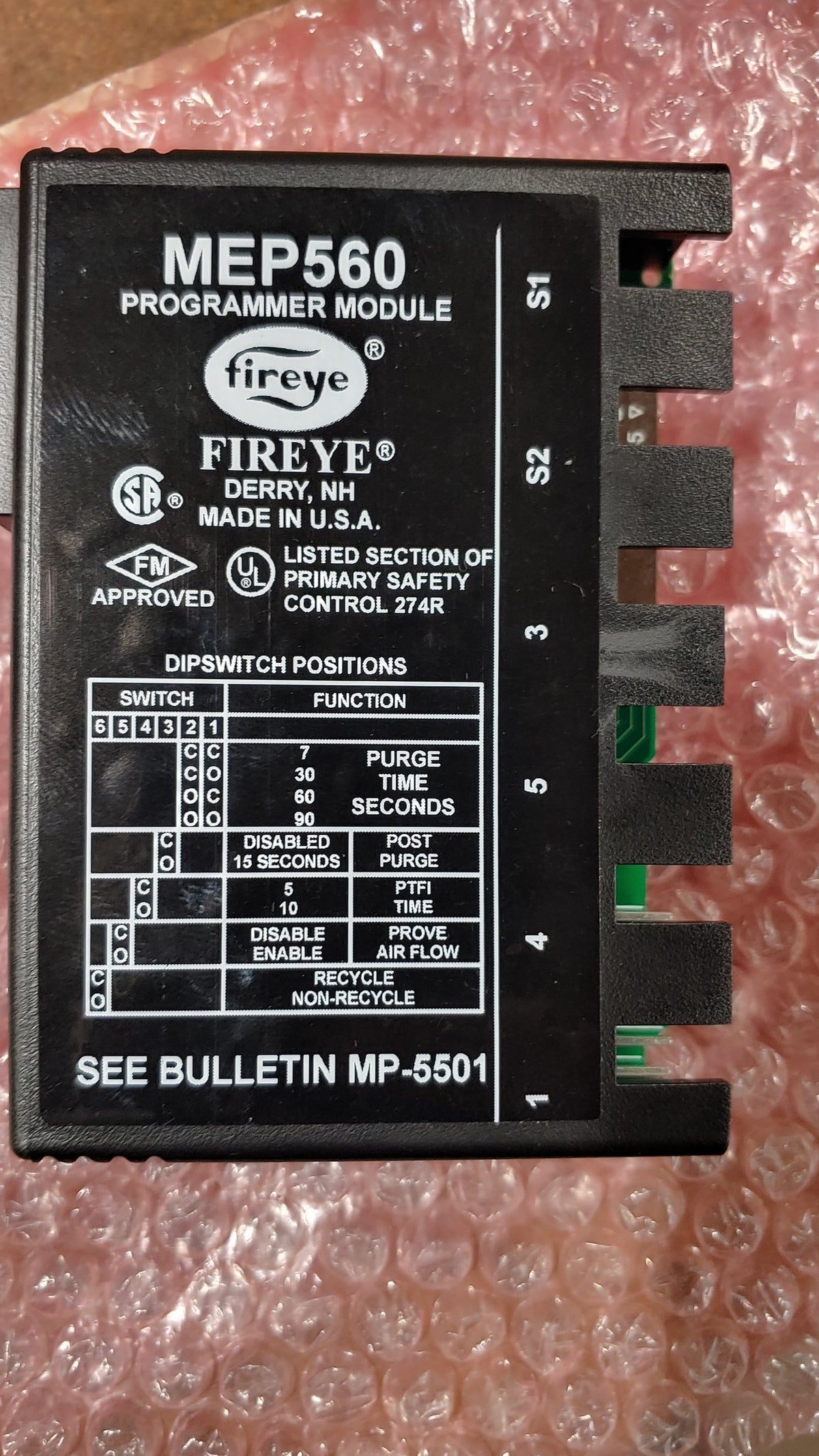 FIREYE MEP560 PROGRAMMER MODULE – ETI Sales