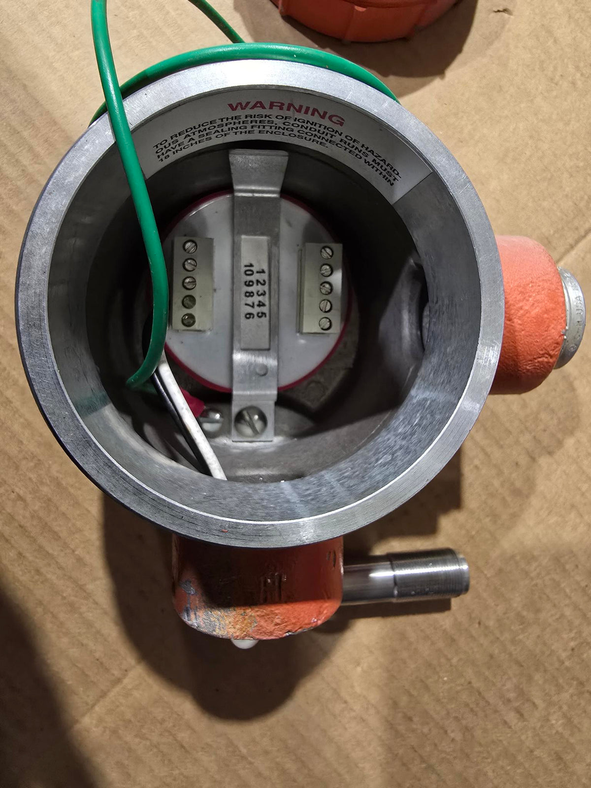 SMITH METER PA6 230663-1-01 PREAMPLIFIER WITH 644327-4-03 - COIL-PICK ...