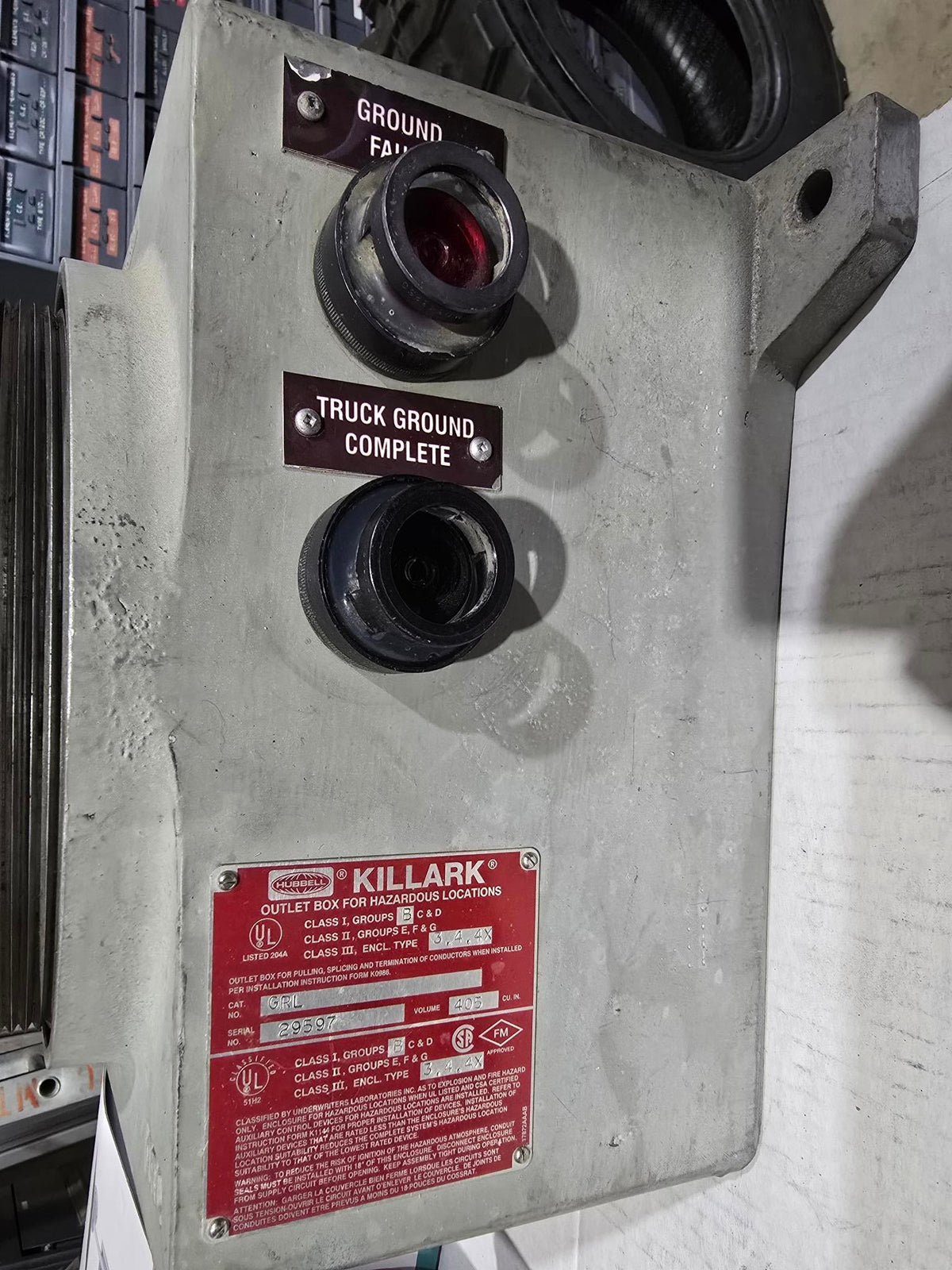 Spartan Controls Model: GPI 120VAC GROUND PERMISSIVE INTERLOCK (USED M ...