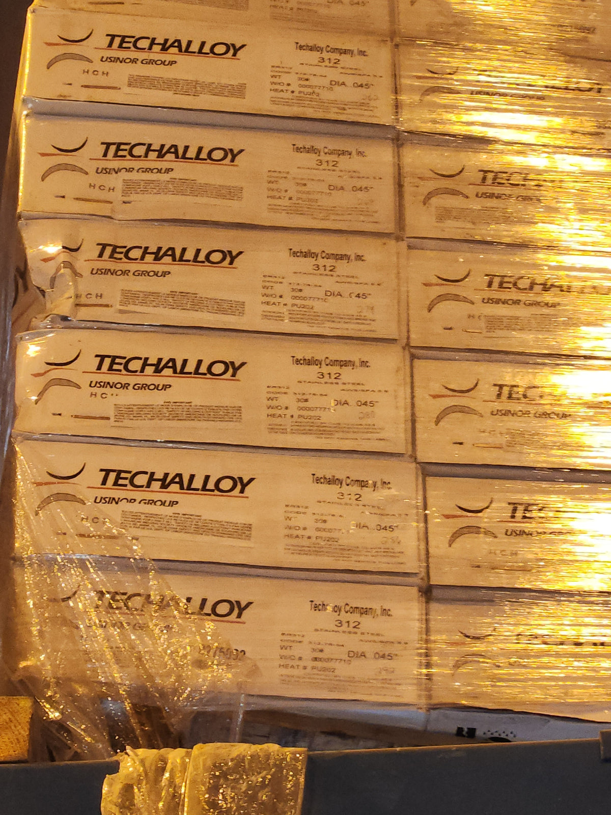 Techaly Techalloy ER312 Stainless Steel MIG Welding Wire - 0.45 dia - 30 lbs s ...
