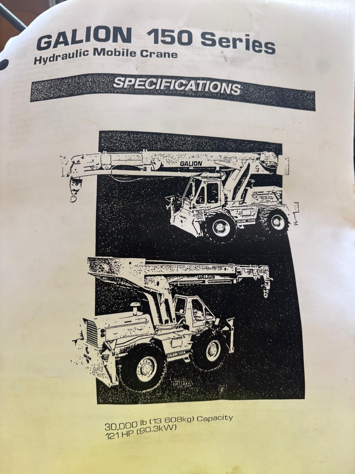 Dresser - Model 150FA Mobile Crane unit