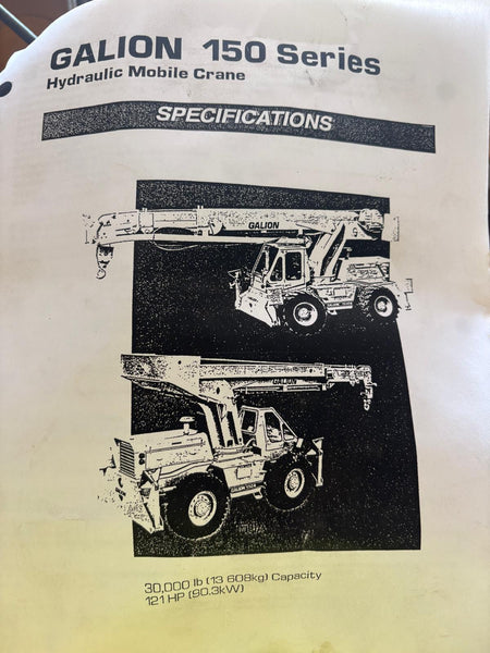 Dresser - Model 150FA Mobile Crane unit