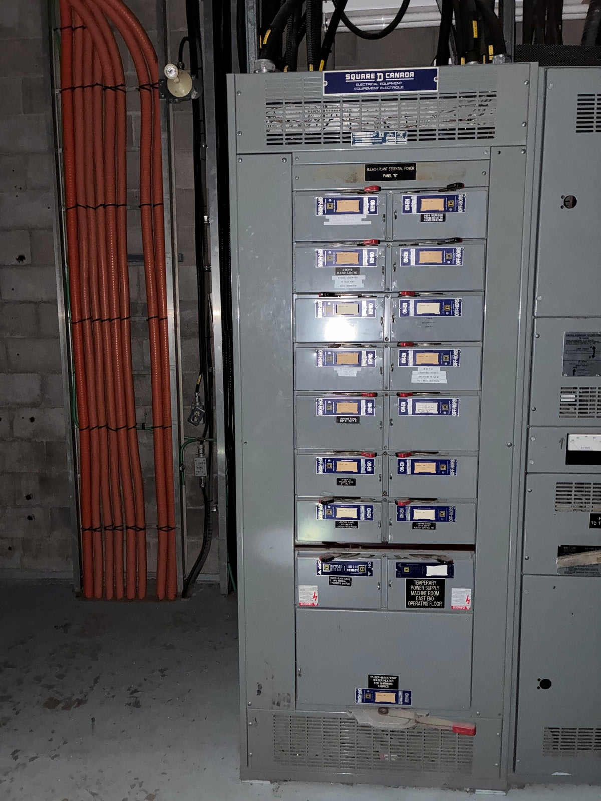 Square D K820647-A Switchgear - 600 V, 800 A, 3 Phase