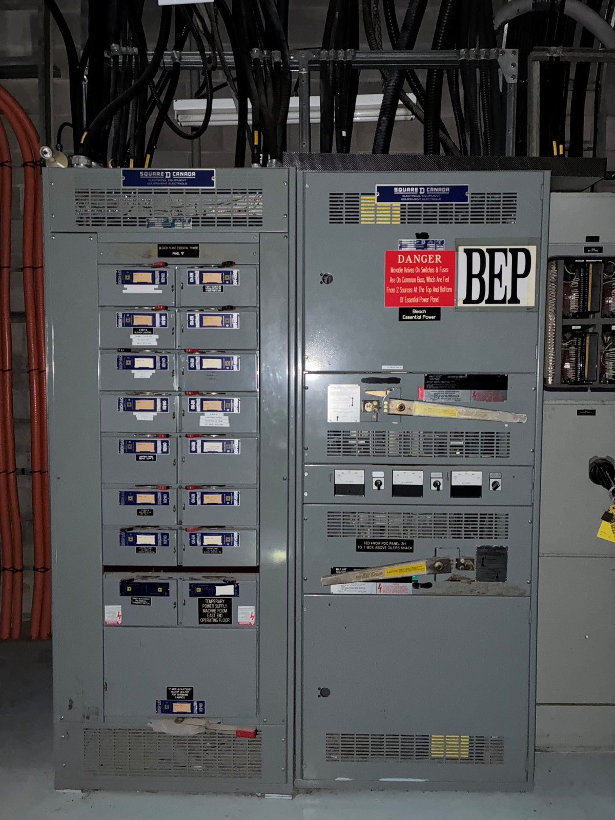 Square D K820647-A Switchgear - 600 V, 800 A, 3 Phase