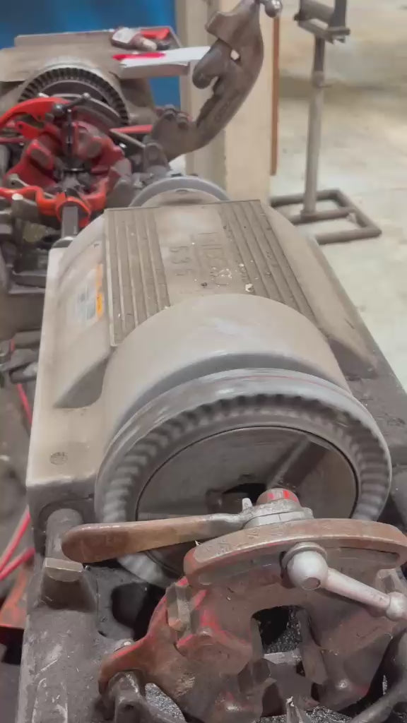 RIDGID 535 Pipe Threading Machine - 115V, 15A — seller video