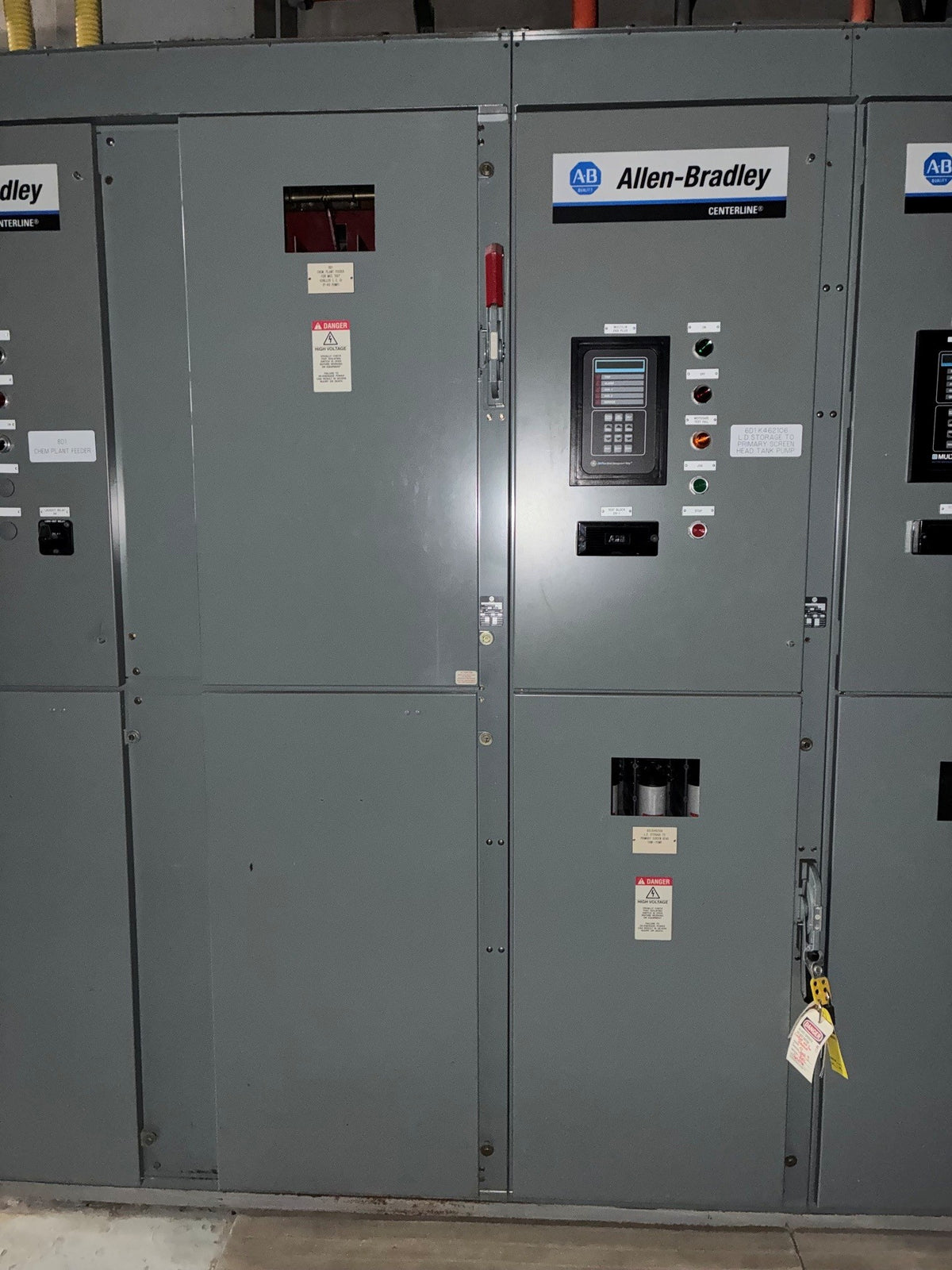 BABCO HVS-1 / Allen-Bradley CENTERLINE MCC Lineup, 2400 V, 1200 A