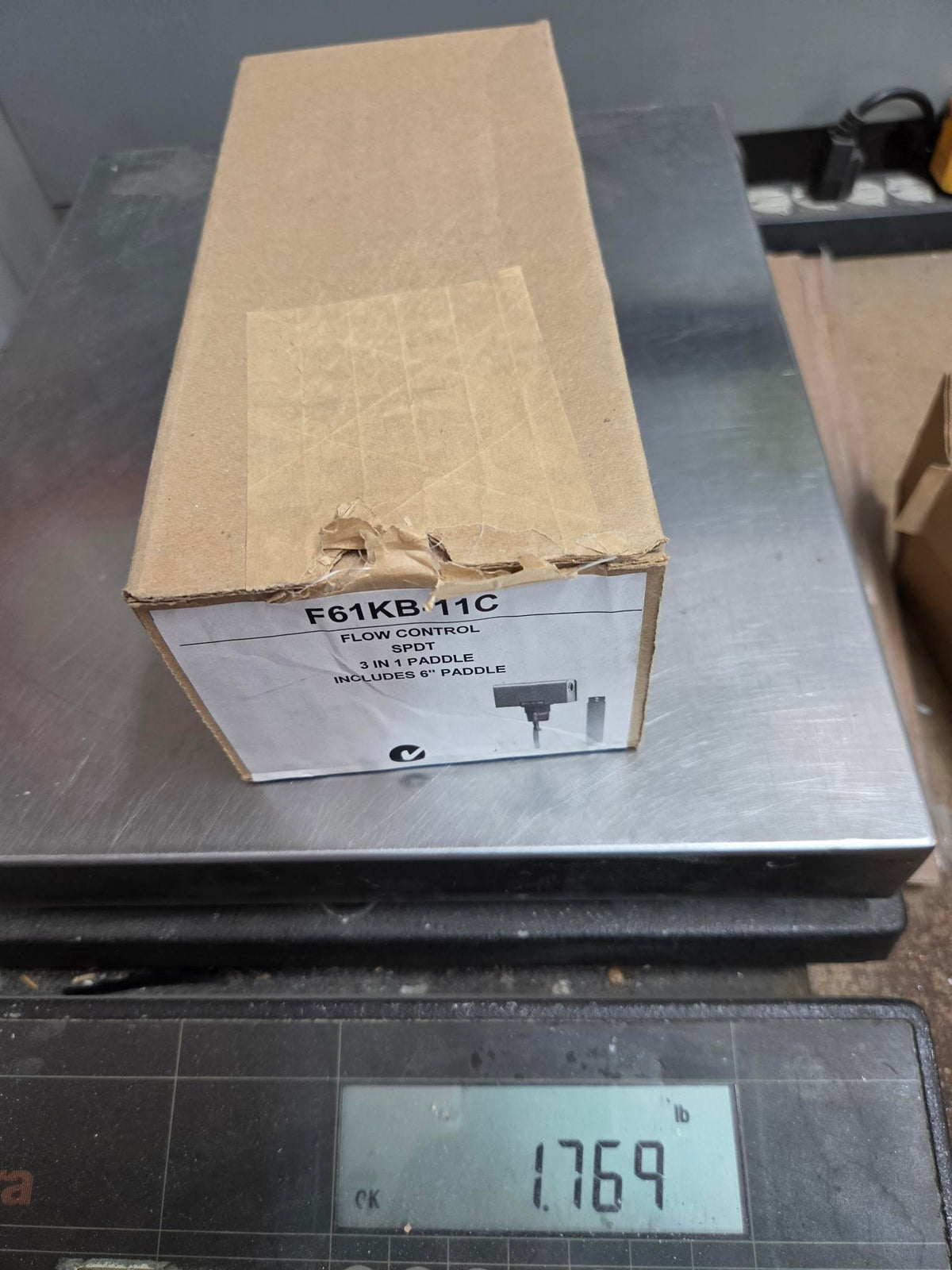 Johnson Controls F61KB-11C Paddle Flow Switch
