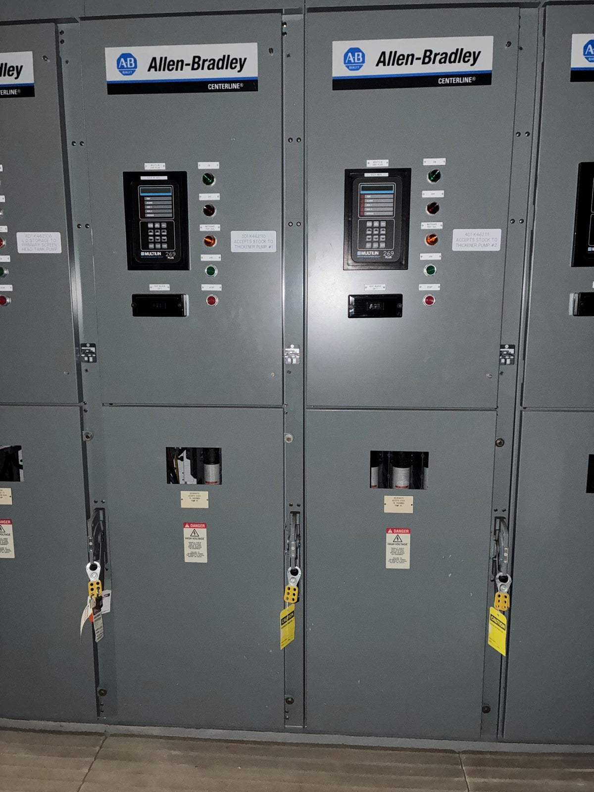 BABCO HVS-1 / Allen-Bradley CENTERLINE MCC Lineup, 2400 V, 1200 A