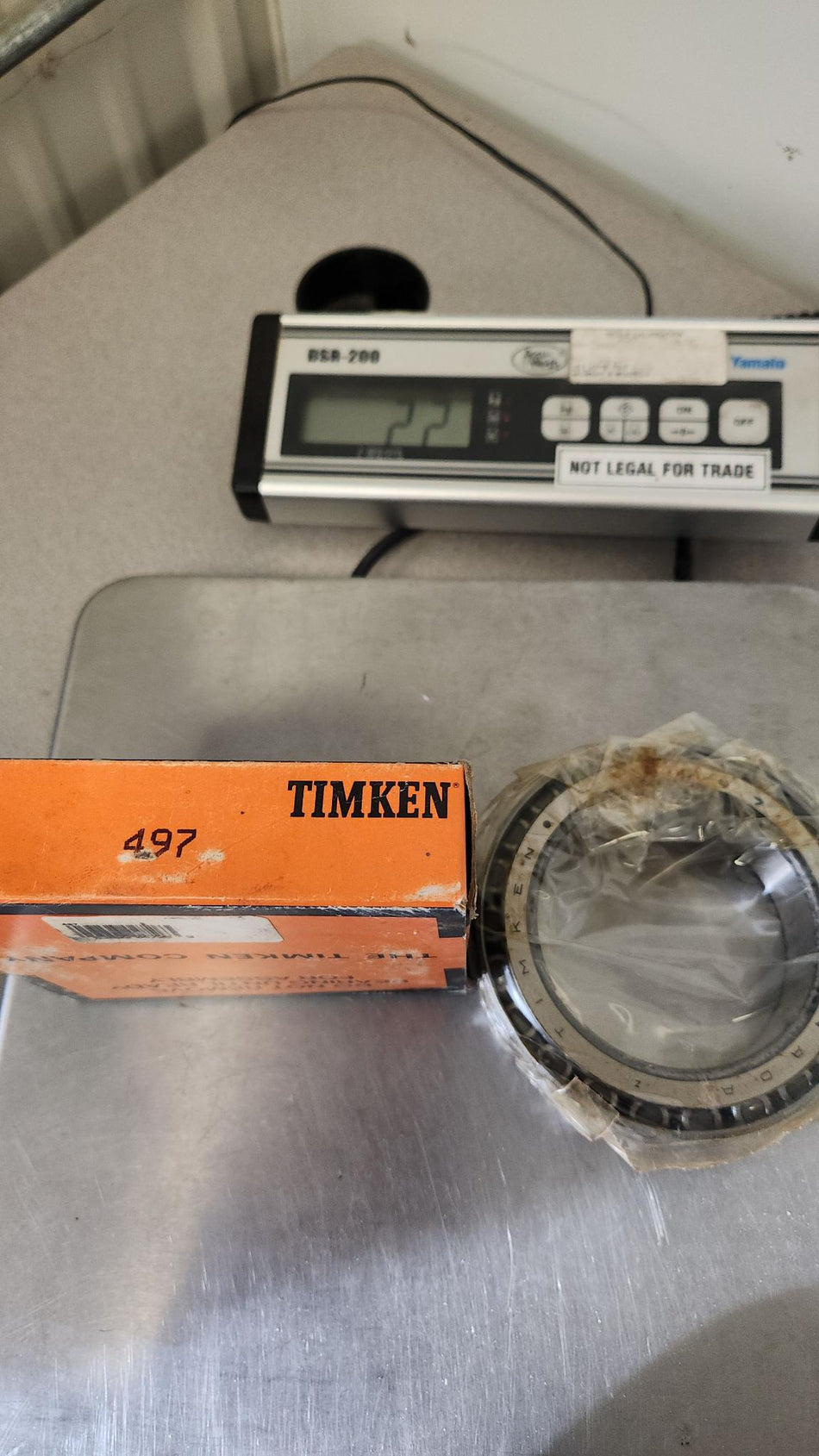 Part Number 497, Tapered Roller Bearings - Single Cone - Imperial