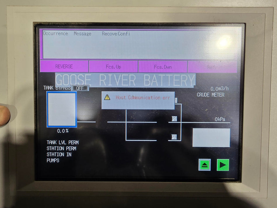 IDEC MICRO/I HG3F-FT22TF-W 10.4'' Touch Screen Color HMI Display 24VDC
