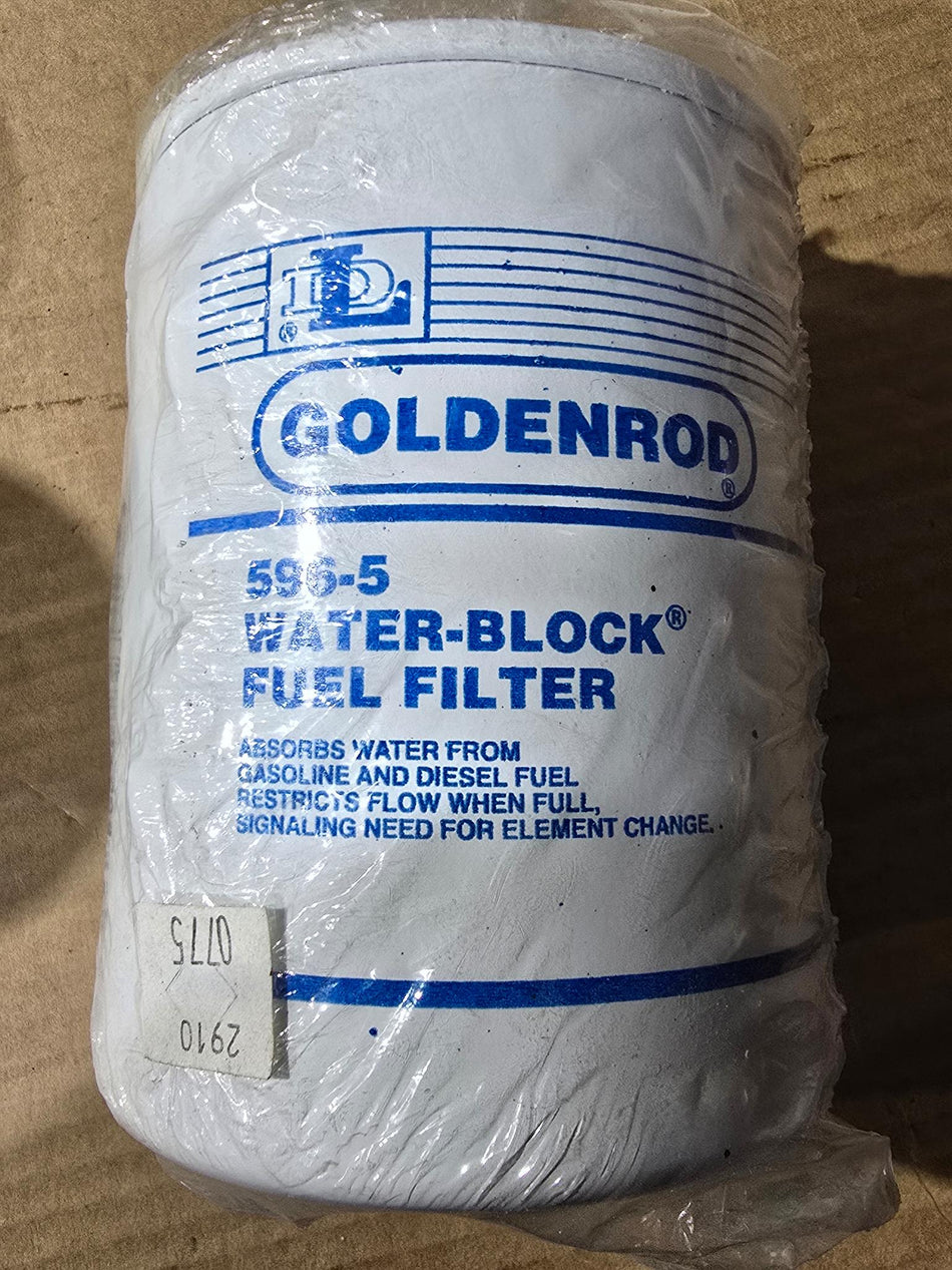 GOLDENROD 596-5 Water-Block Fuel Filter