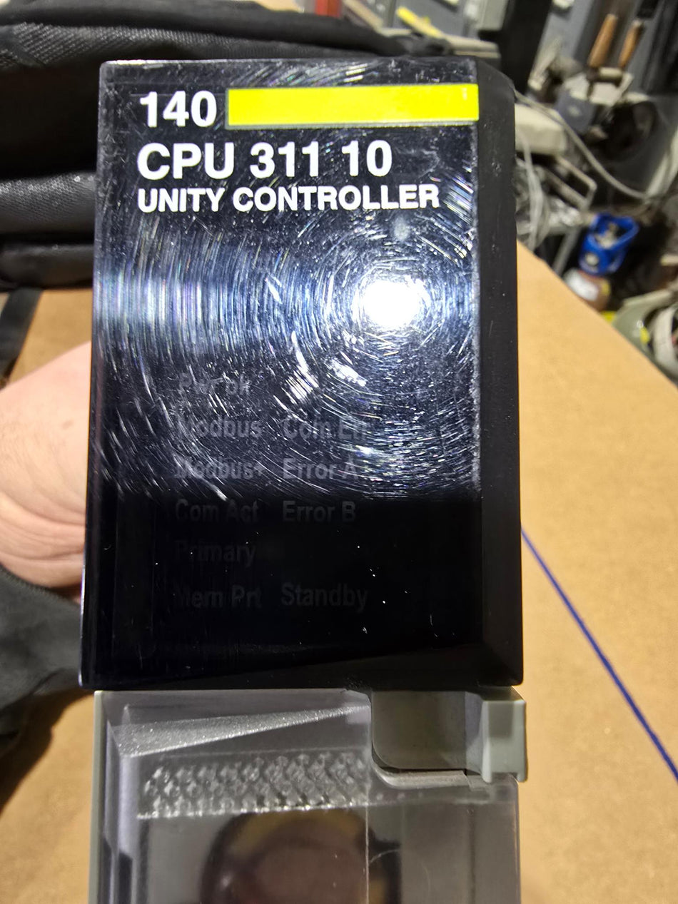 Schneider 140CPU31110 Quantum Processor For Unity W/400K (USED)