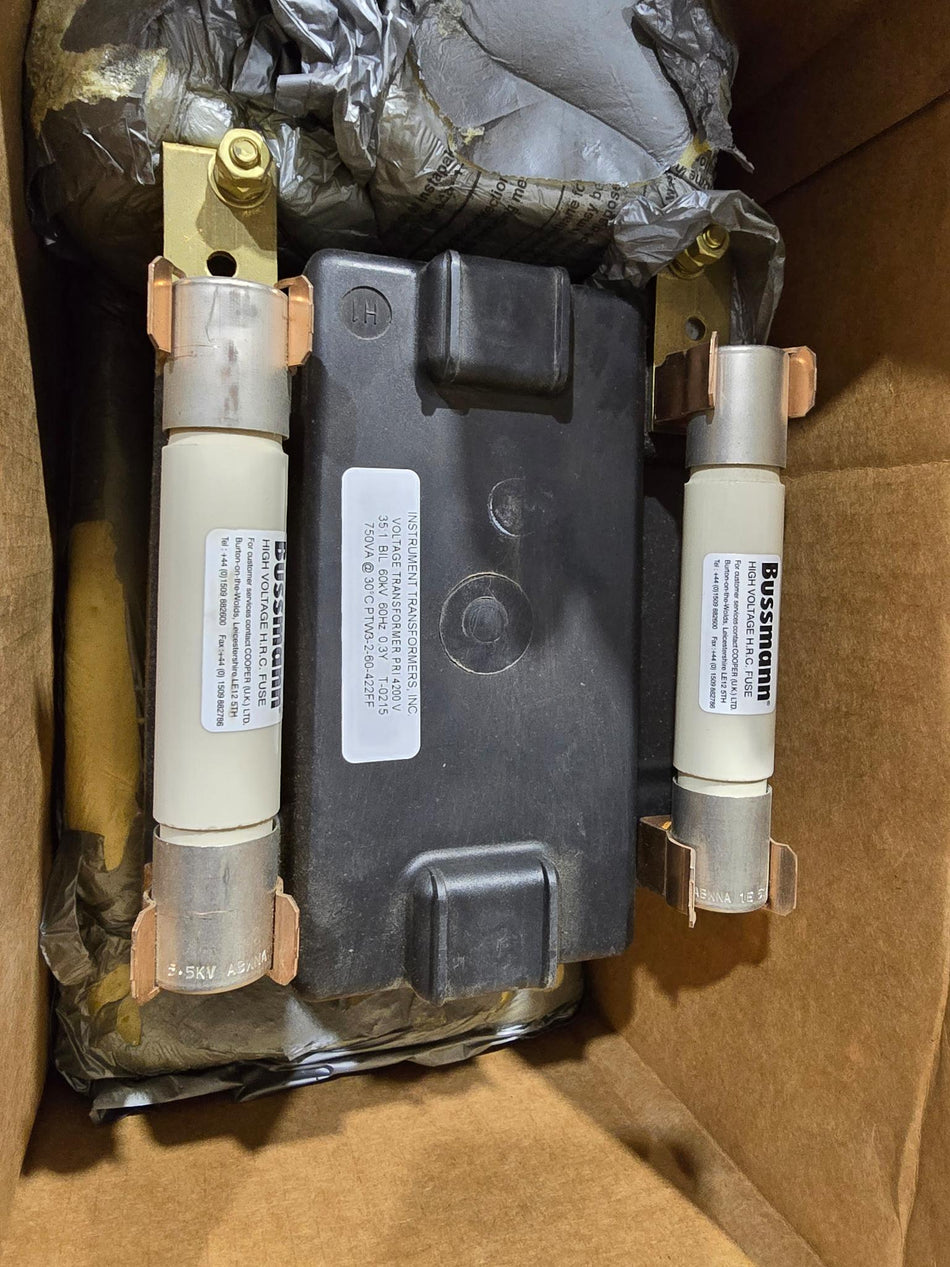 GE ITI PTW3-2-60-422FF Indoor Voltage Transformer Ratio: 4200:120