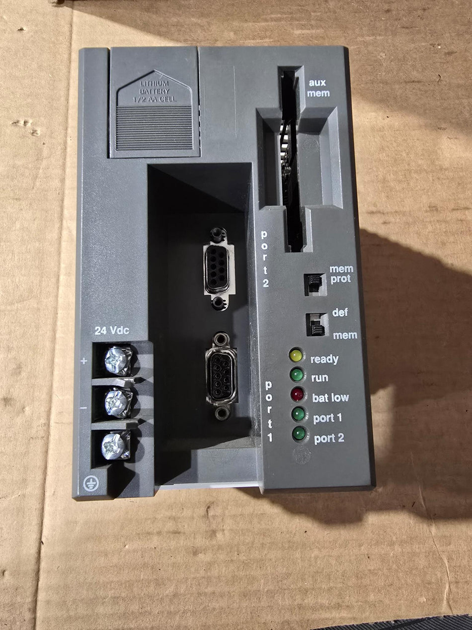 SCHNEIDER ELECTRIC MODICON PC-A984-141 CPU MODULE  8K MEMORY  2XMB (USED)