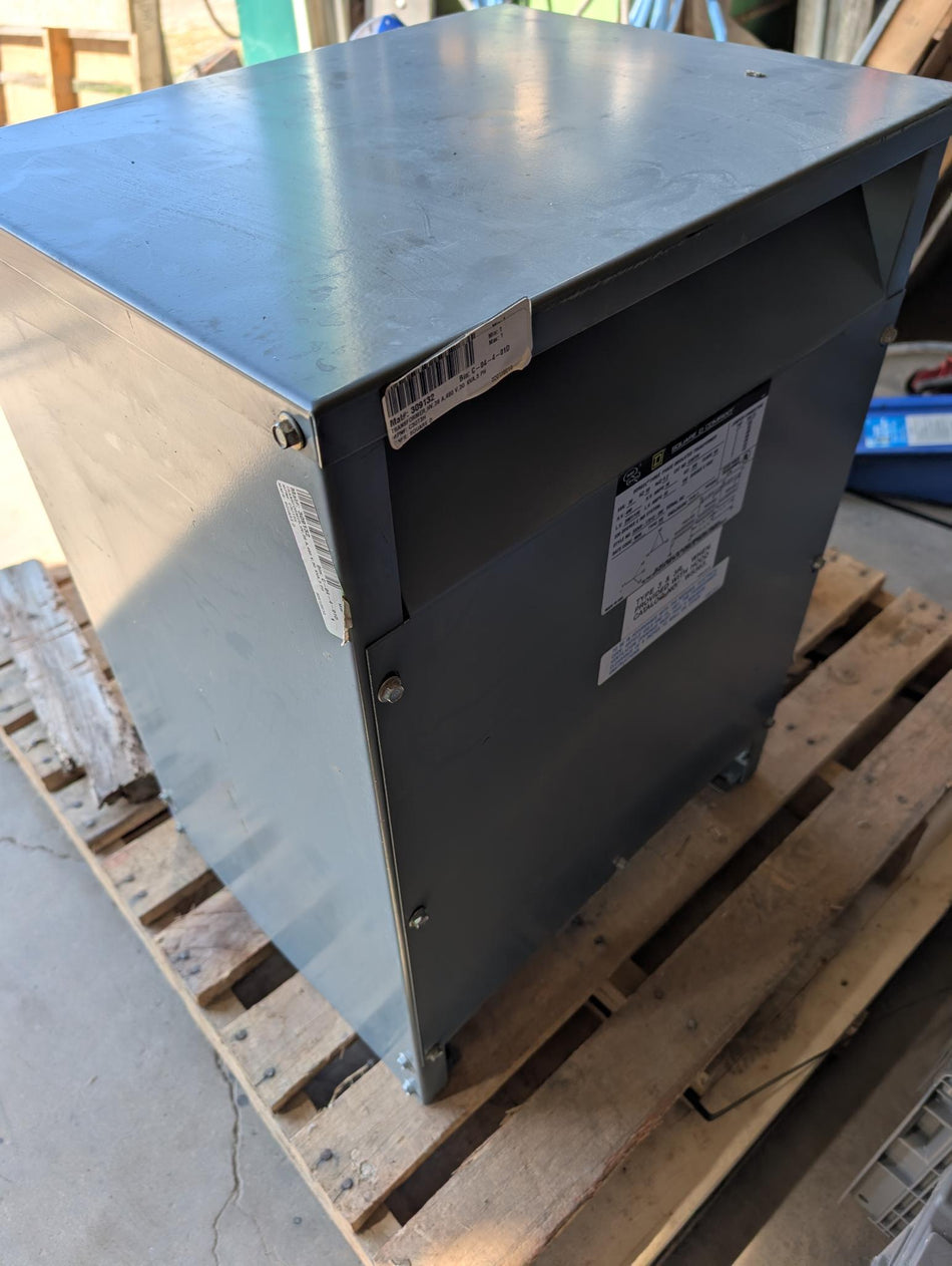 Square D Sorgel 3 PH Dry Type Transformer 30 KVA 480V to 208Y/120 V