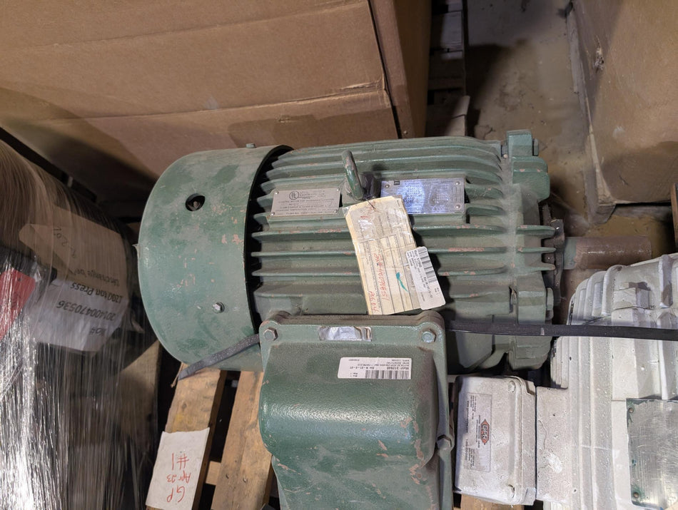 20 HP Toshiba 3 PH Electric Motor, 460-230v, 1175 RPM, FR: 286T, B0206YLF1A0