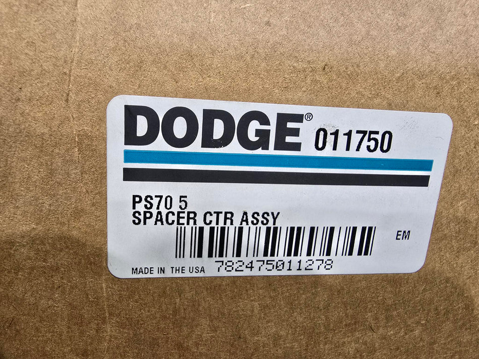 DODGE 011750 PS70 5 SPACER CTR ASSY