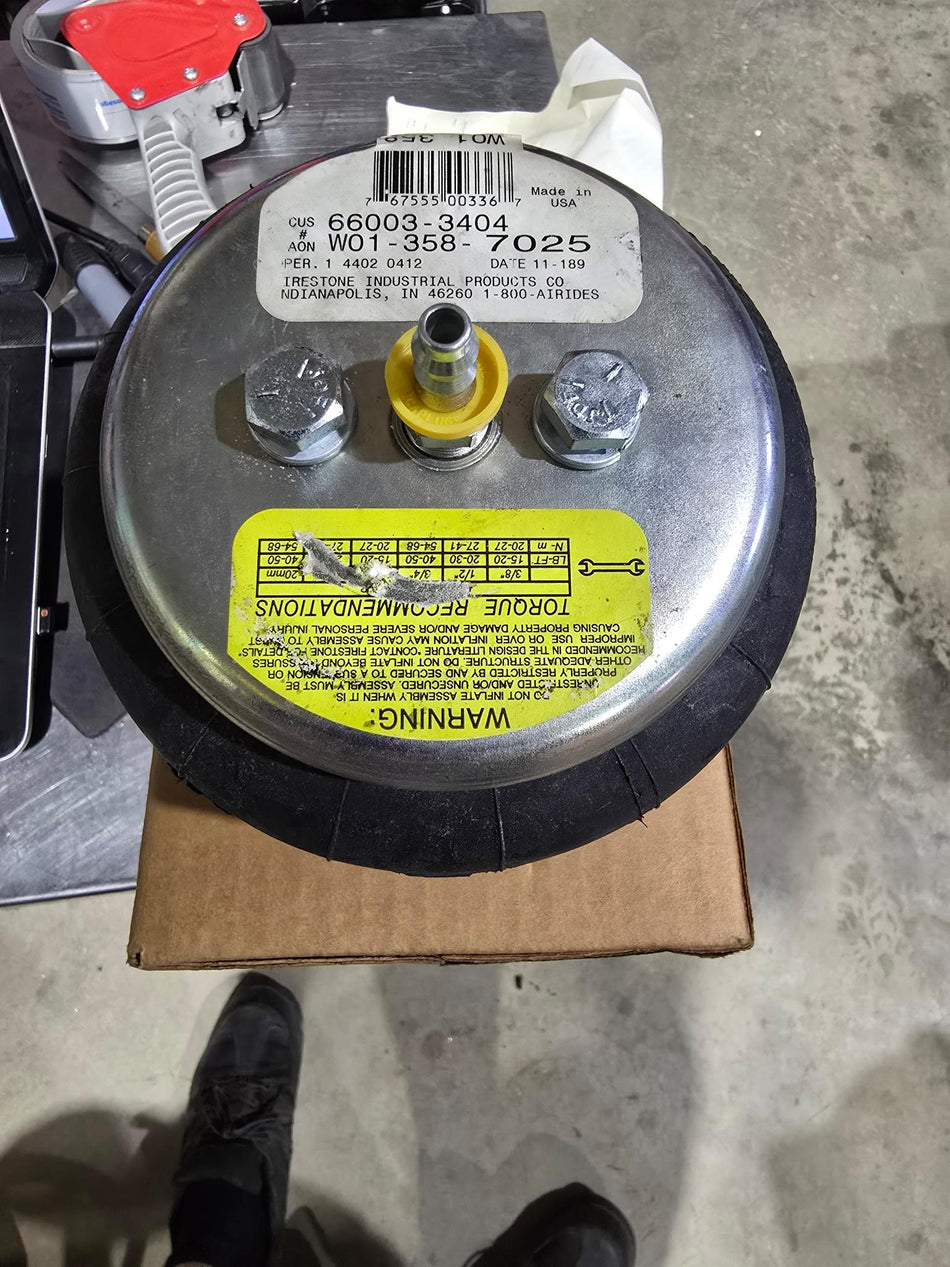 Firestone W013587025 - Air bag Airide Air Spring Double Convoluted