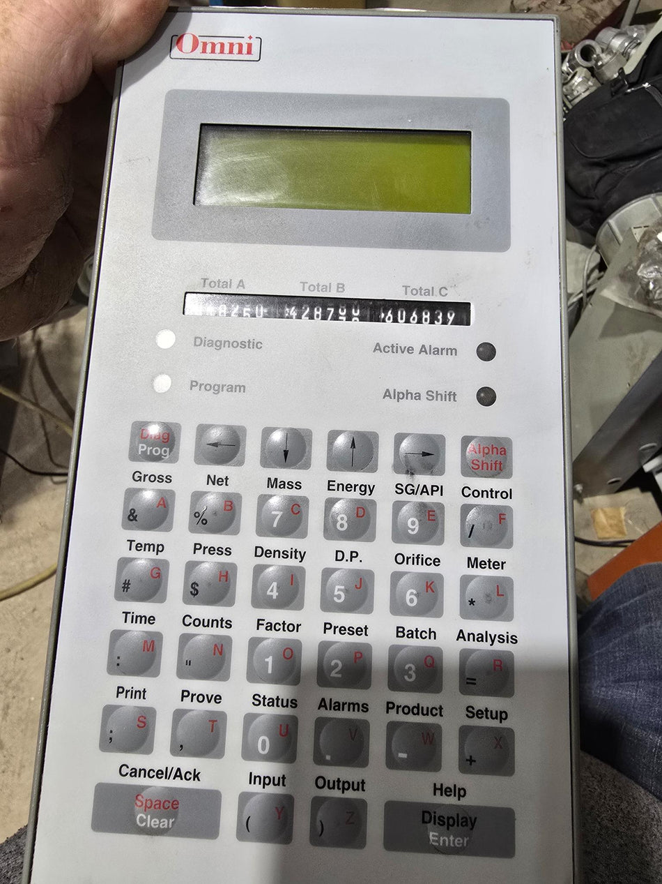 Omni 6000-1D-2S-3A-1E Flow Control Computer (Used)