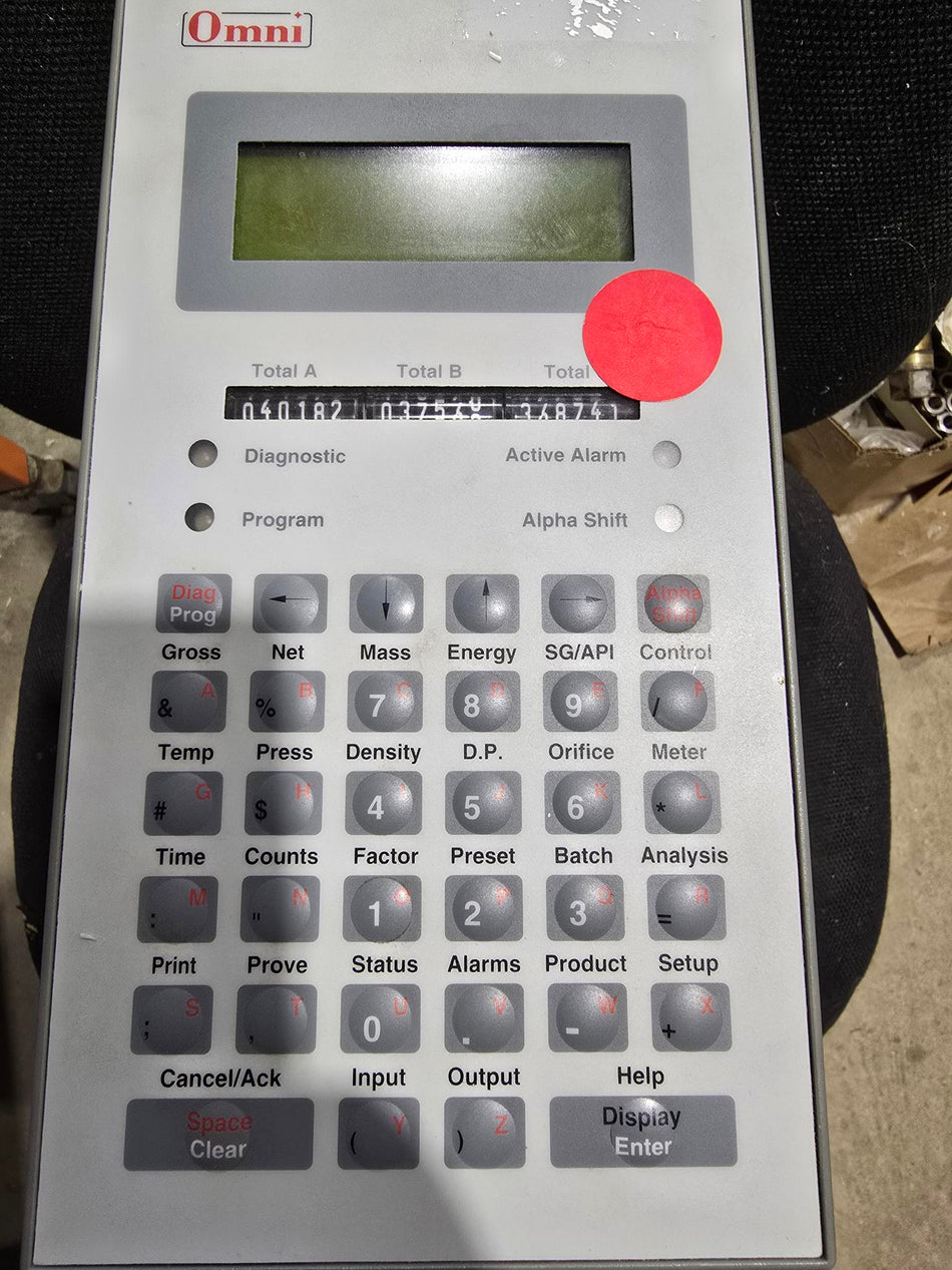 Omni 6000-1D-1S-1A-1B-1E Flow Control Computer (Used)