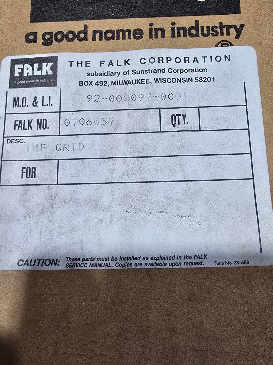 Falk 14F GRID - 0706057