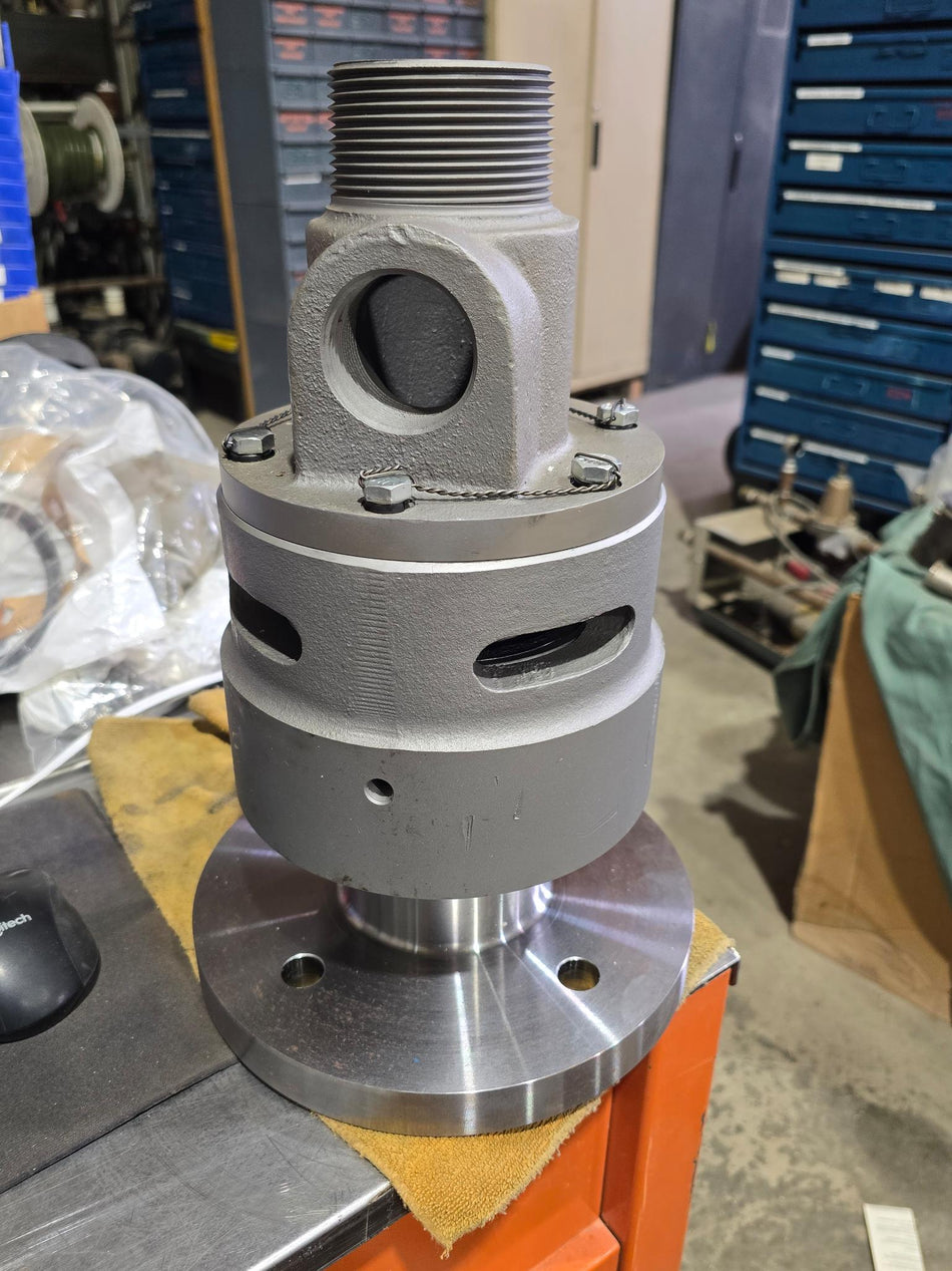 Deublin 6250-002-300 Rotary Union 9 Flange 8.31F M455810 (REPAIRED UNION)