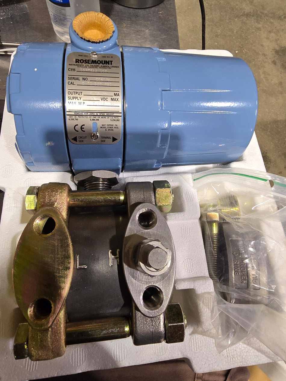 Rosemount C1151 Pressure Transmitter - C1151GP7E22M1C6 - 0 to 300PSI - 4-20 MA Output