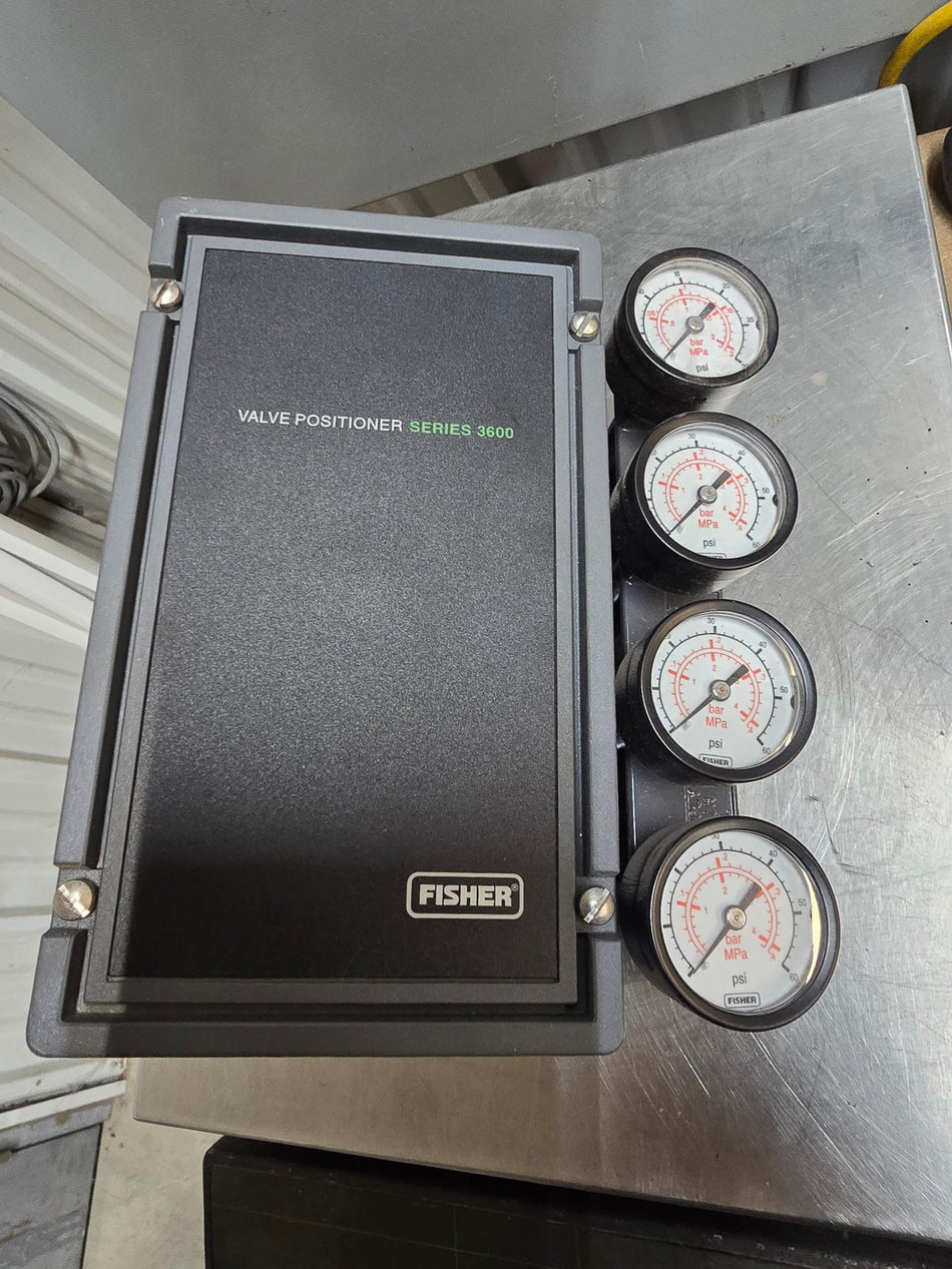 FISHER, VALVE POSITIONER, SERIES 3600 3 TO 15 PSI