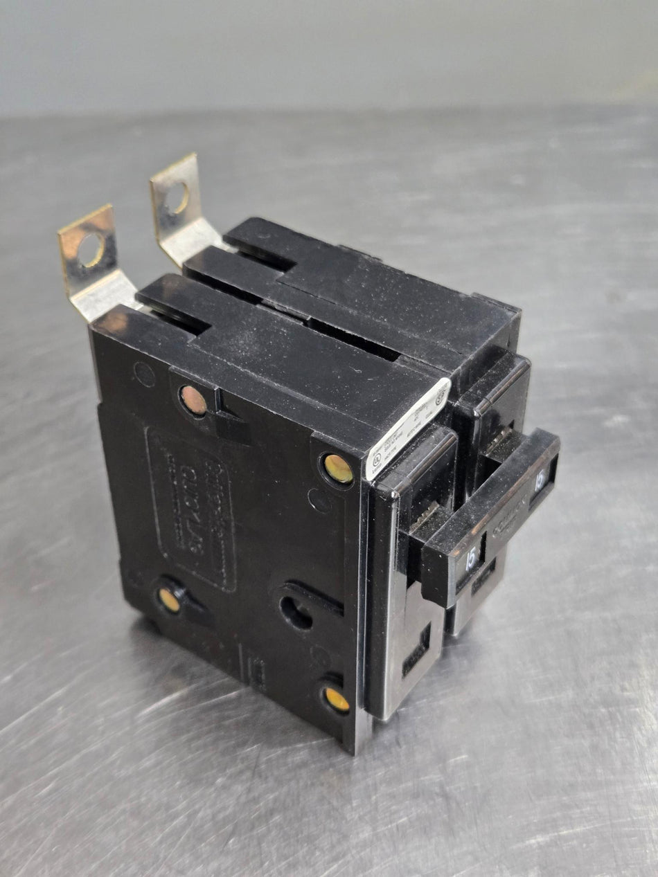Eaton 2 Pole 15 Amp Quicklag Type BA Breaker 120/240V - BAB2015