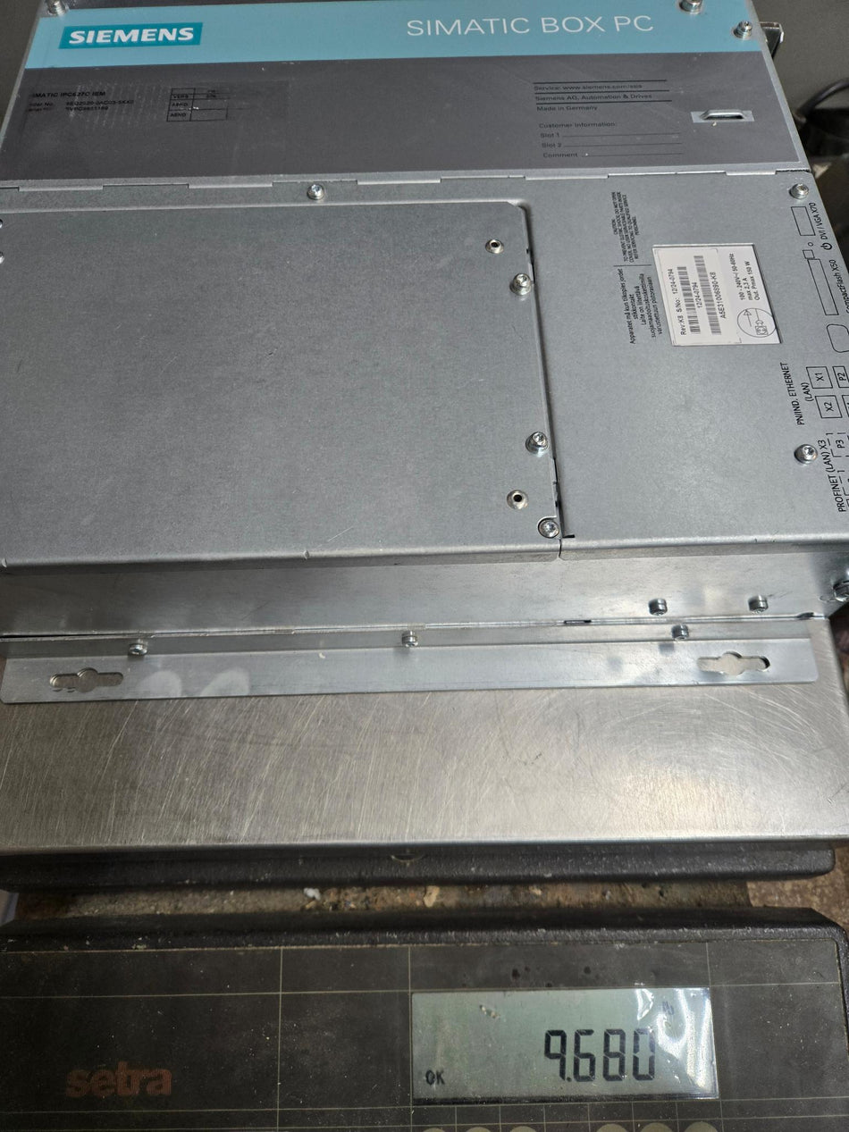 Siemens Simatic - IPC627C IEM - 6EQ2020-0AC03-5XX0 - V3.0, FS 22a